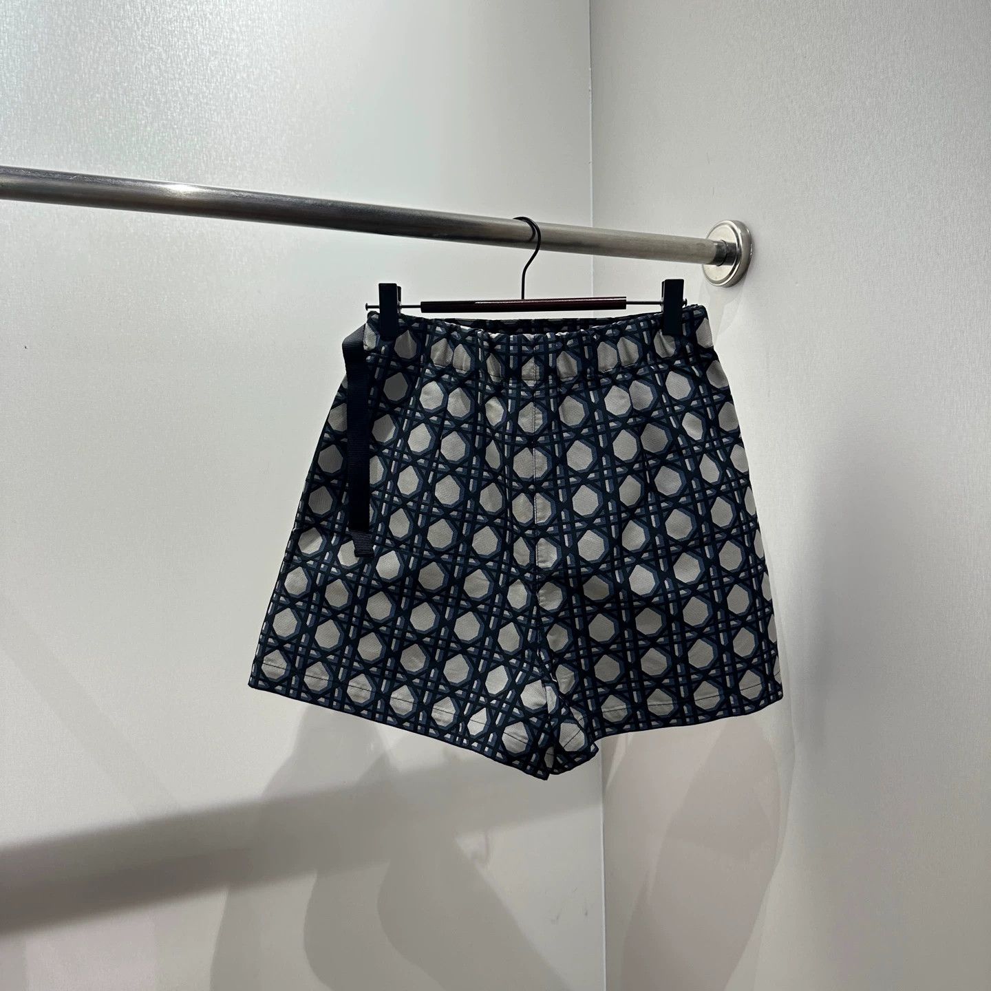 Christian Dior Monsieur Dior 24SS quilted strap skirt-pants 38 Size 27" / US 4 / IT 40 - 2 Thumbnail