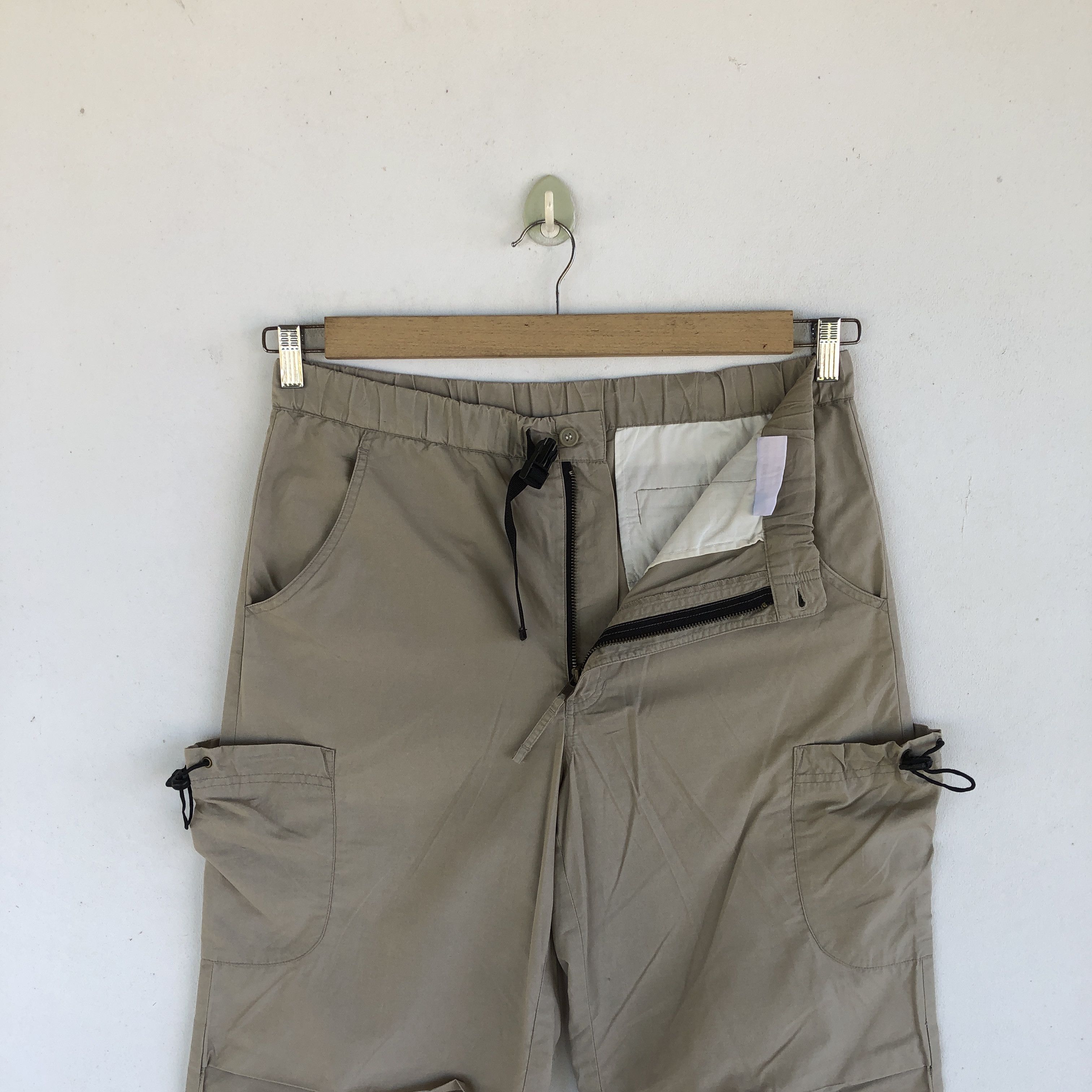 Japanese Brand Vintage Japanese Cargo Pants Multi Pocket Fatigue Trousers Size US 34 / EU 50 - 5 Thumbnail