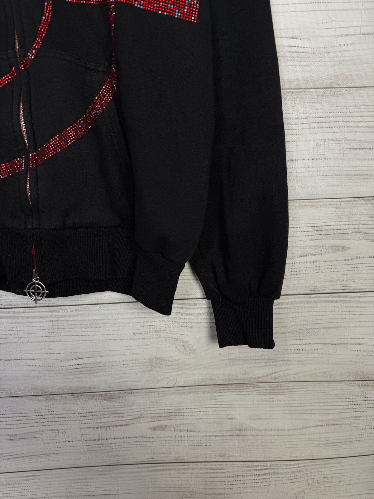 Named Collective Named Collective Mission Zip Hoodie Black/Red Target Size US M / EU 48-50 / 2 - 5 Thumbnail