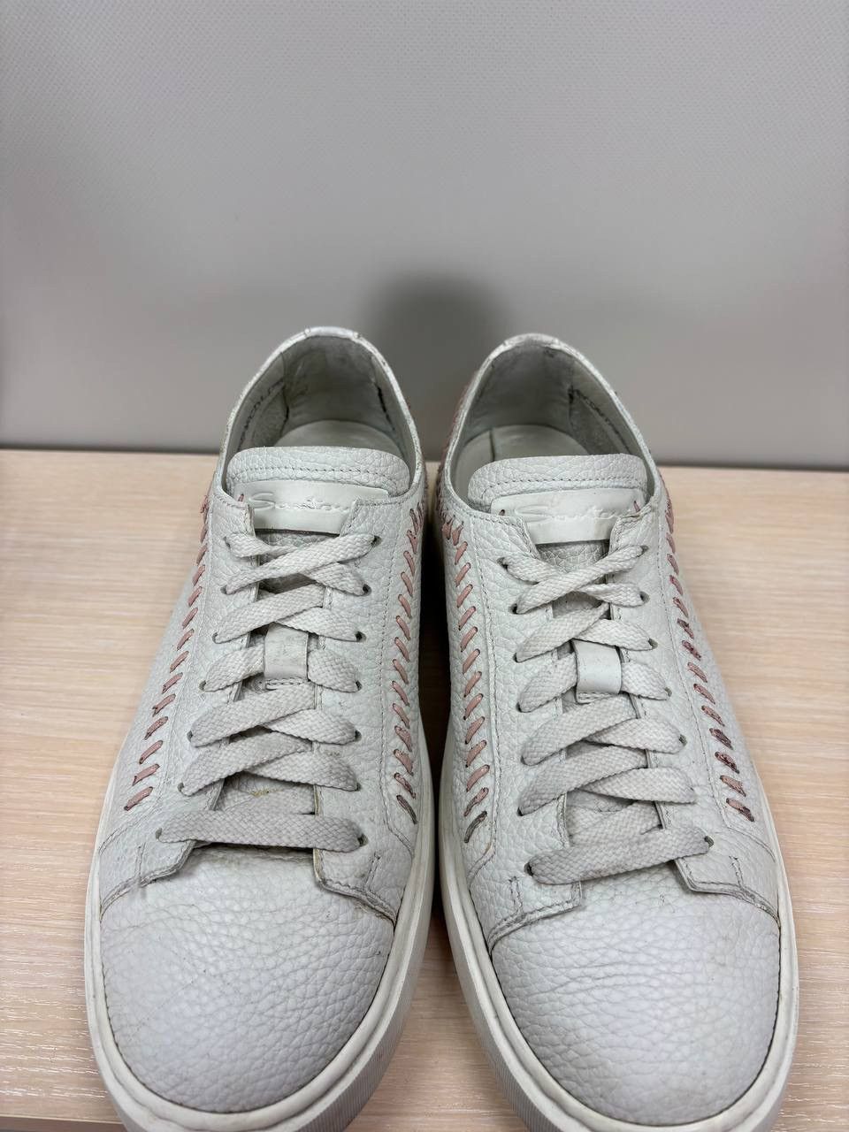 Designer × Santoni Womens sneakers Santoni Size 38 Color White Size US 8 / IT 38 - 10 Thumbnail