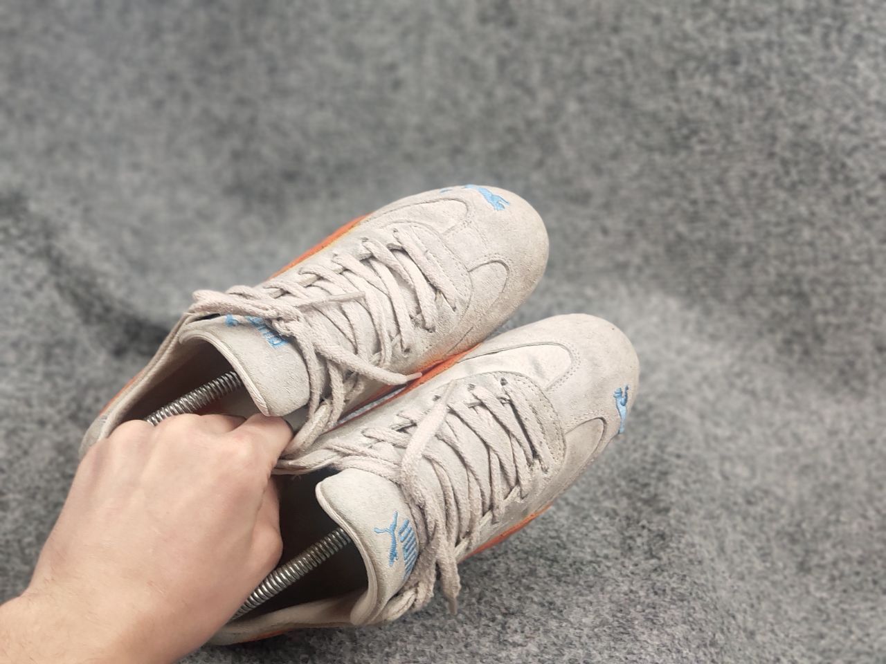 Puma Vintage Puma Speedcat OG Leather Shoes Sneakers Y2K Mostro Size US 7.5 / IT 37.5 - 17 Thumbnail