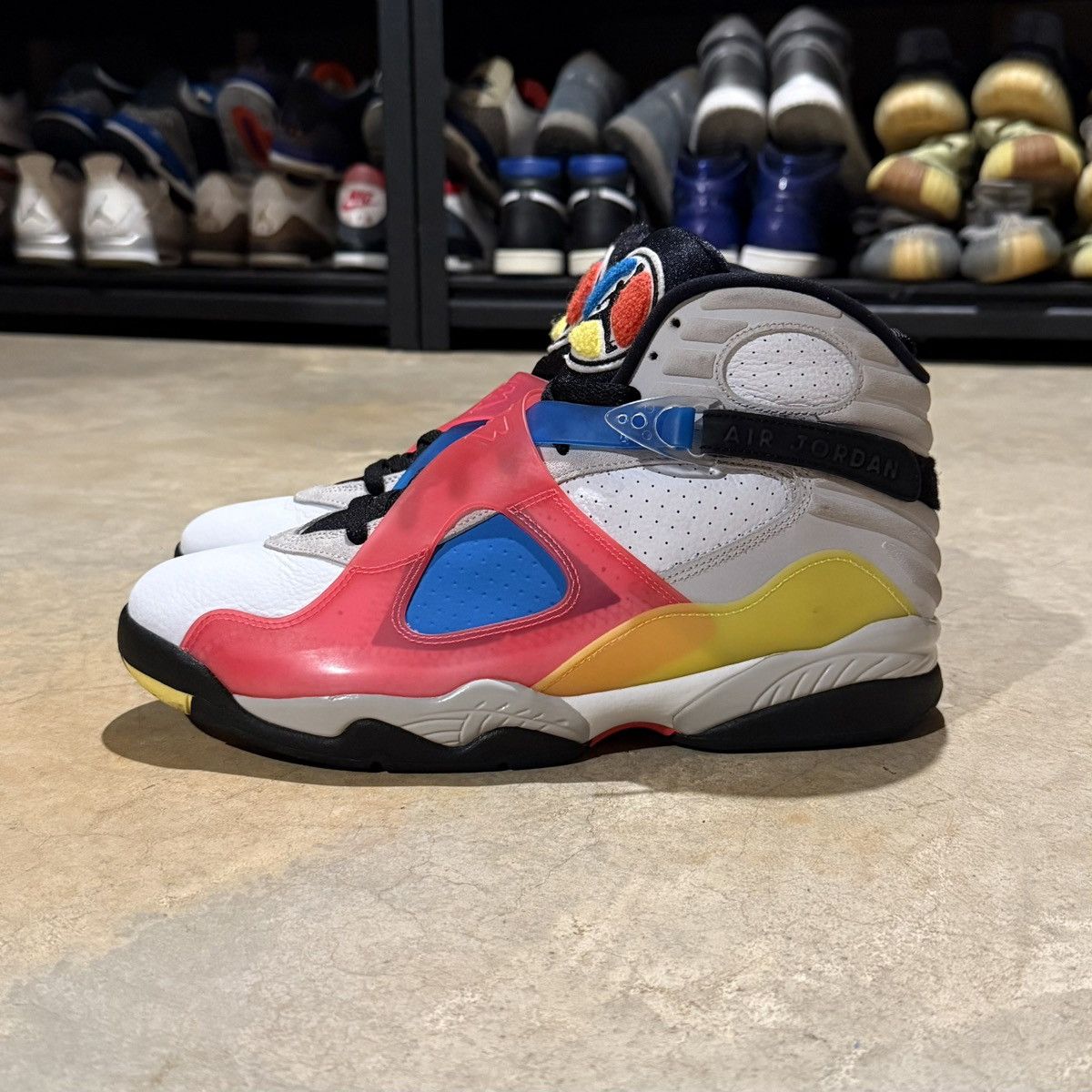 Jordan Brand Air Jordan 8 SP Retro SE White Multicolor 2019 US 11 Size US 11 / EU 44 - 1 Thumbnail