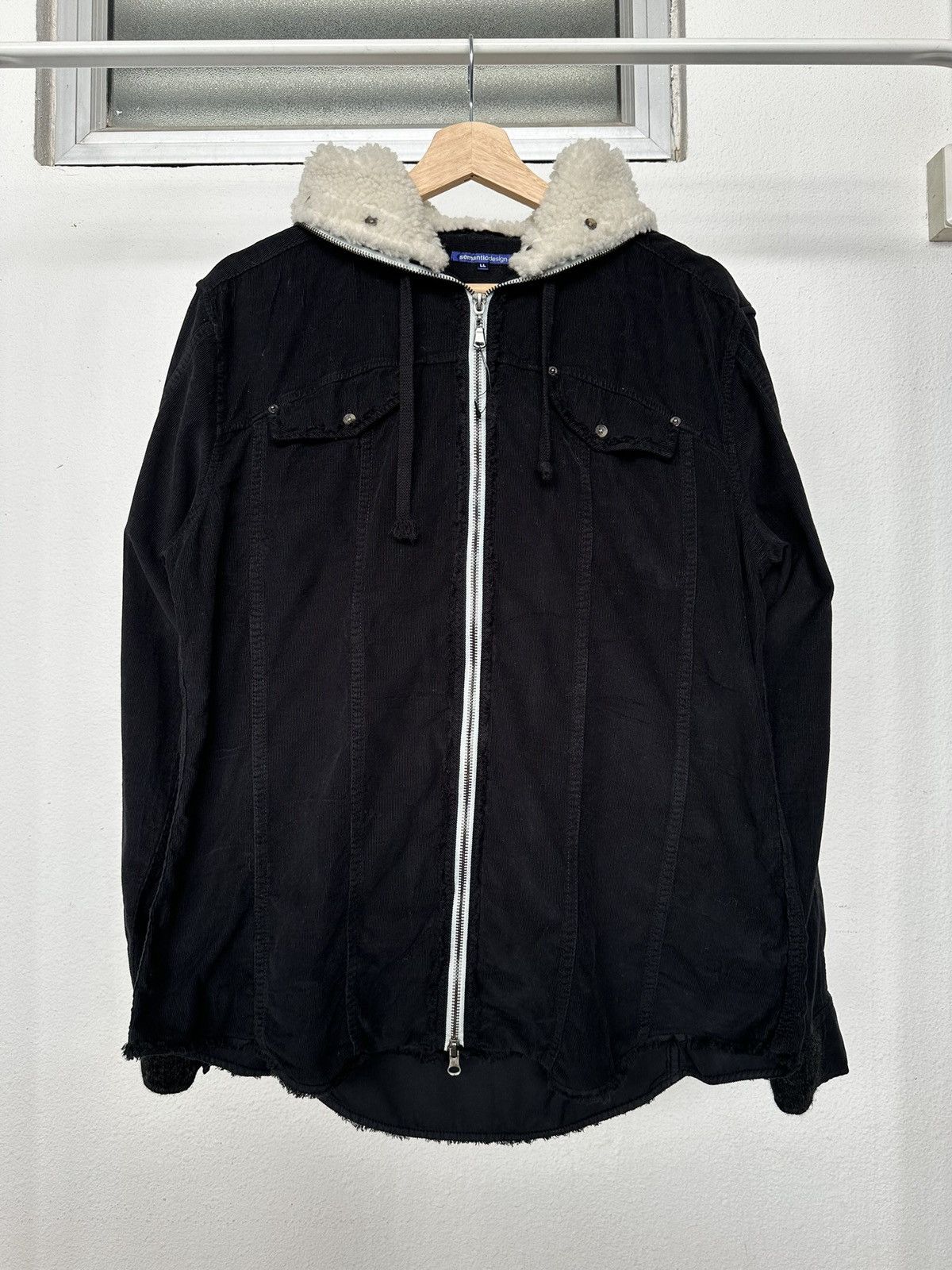 semanticdesign 00’s Semanticdesign v-kei gimp zipper hoodie Size US L / EU 52-54 / 3 - 7 Thumbnail