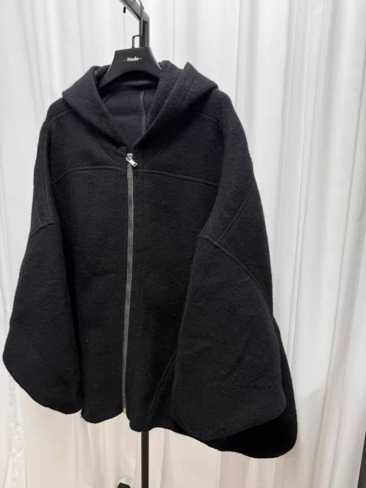 Rick Owens Rick Owens Mainline Super Oversized Zip-up Hoodie Size US M / EU 48-50 / 2 - 2 Thumbnail