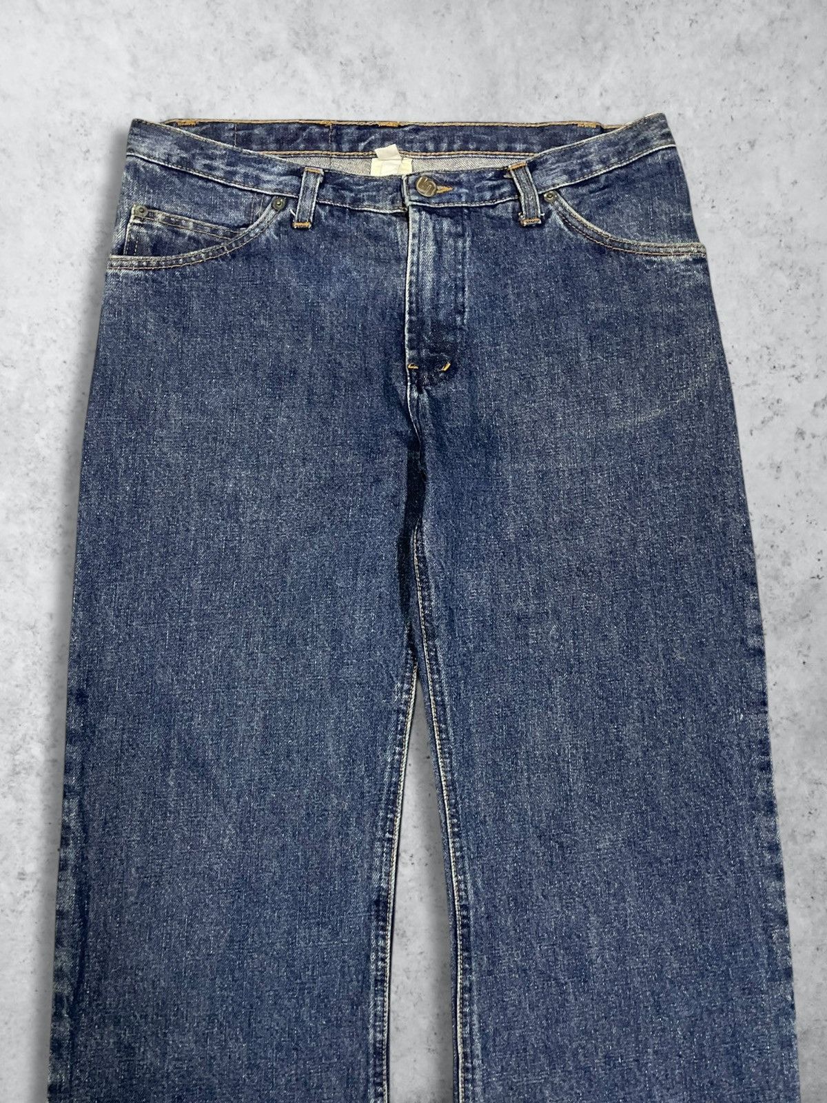 Silas Y2k SILAS Japanese Streetwear Denim Classic Baggy Blue Jeans Size US 32 / EU 48 - 2 Thumbnail