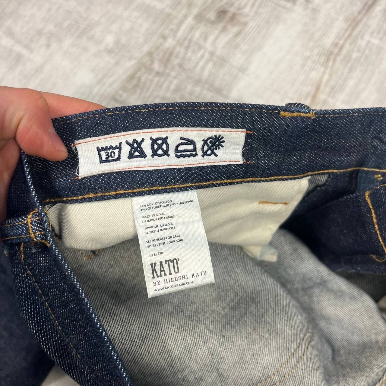 Hiroshi Kato Hiroshi Kato Japanese Pen Jeans Size US 32 / EU 48 - 20 Thumbnail
