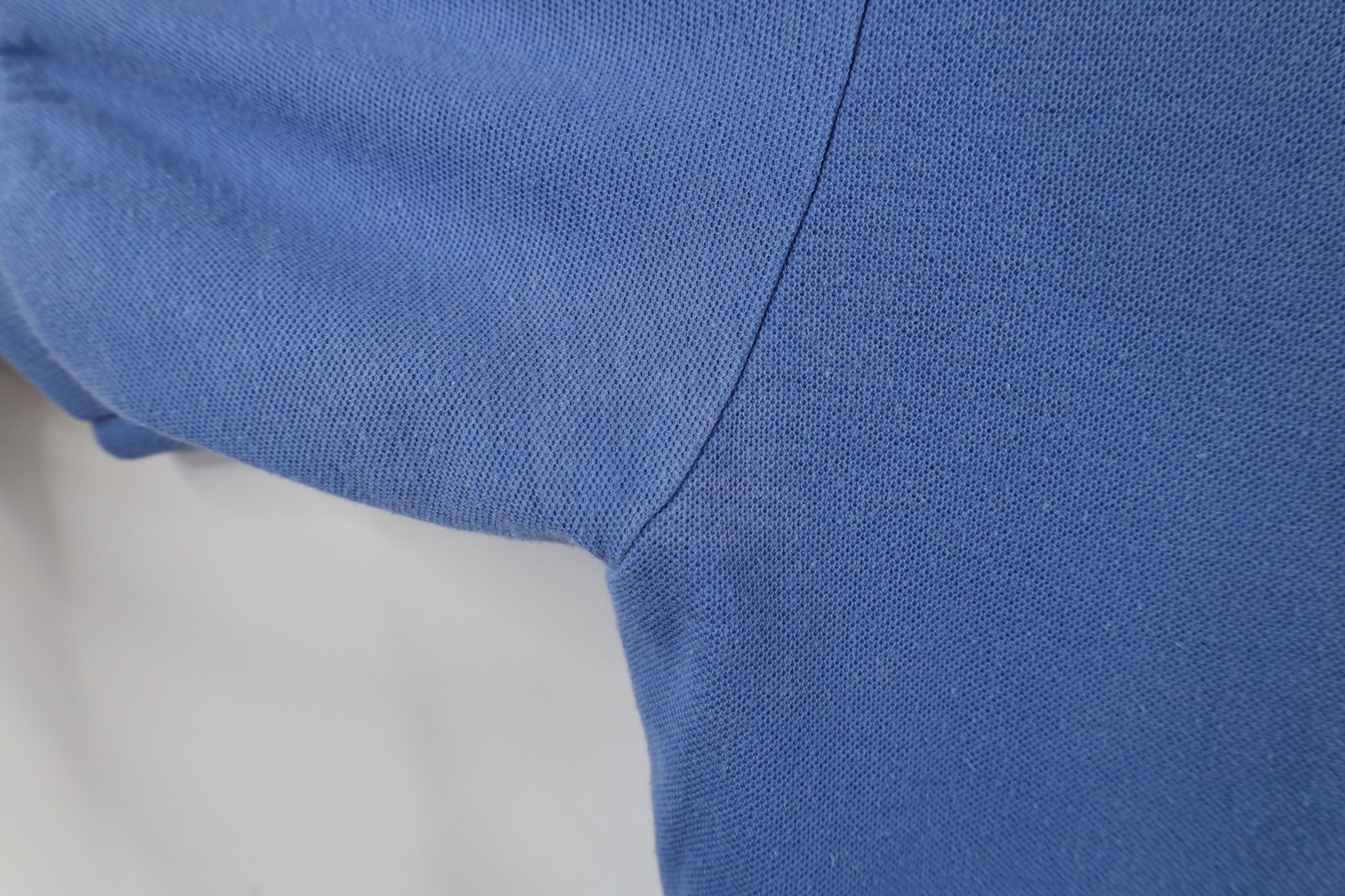 Levi's × Vintage Vintage 80s 90s Levis Spell Out Collared Polo Shirt Blue Size US L / EU 52-54 / 3 - 6 Thumbnail