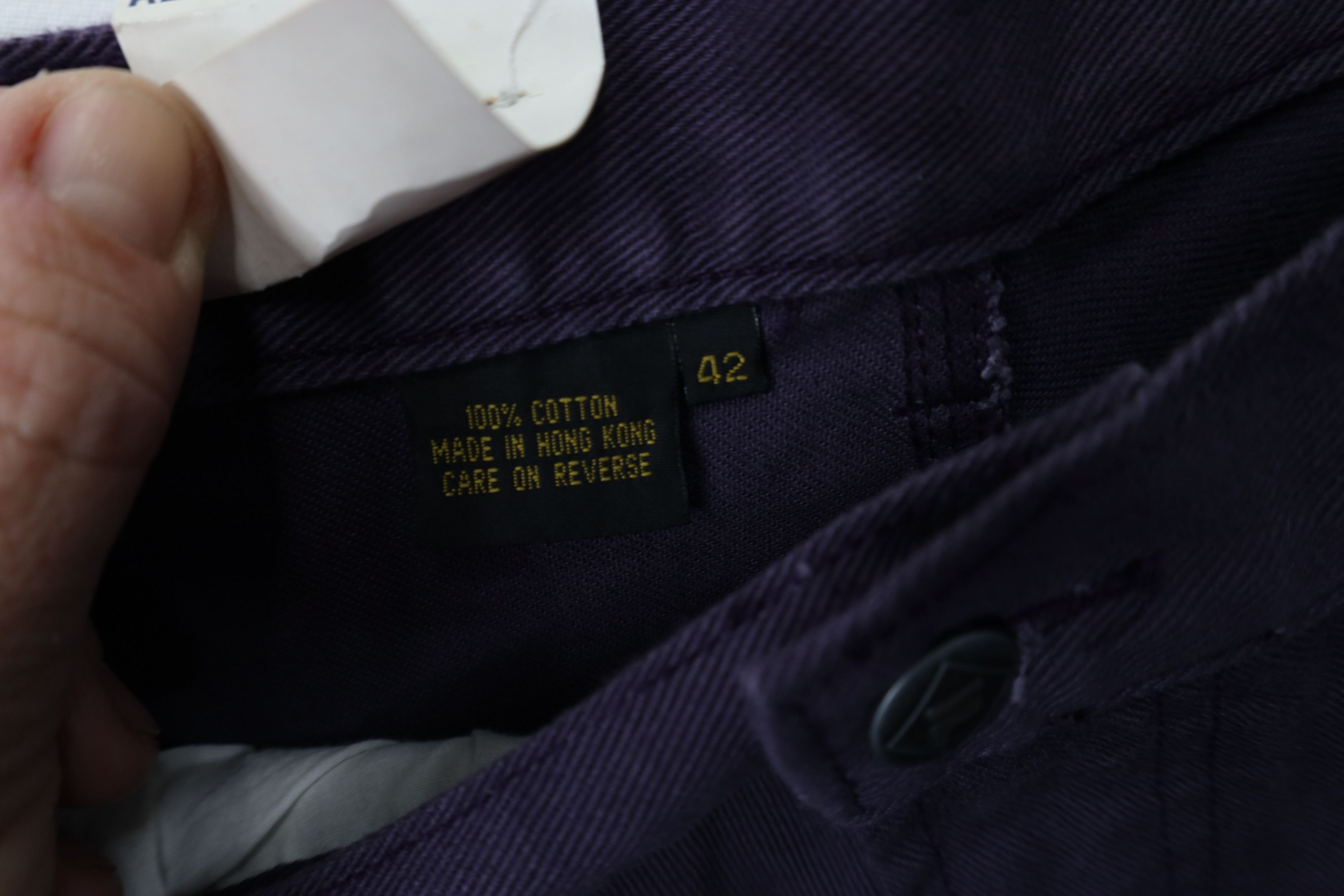 Fila Deadstock Vintage 90s Fila Baggy Fit Skateboard Jeans Purple Size US 42 / EU 58 - 6 Thumbnail