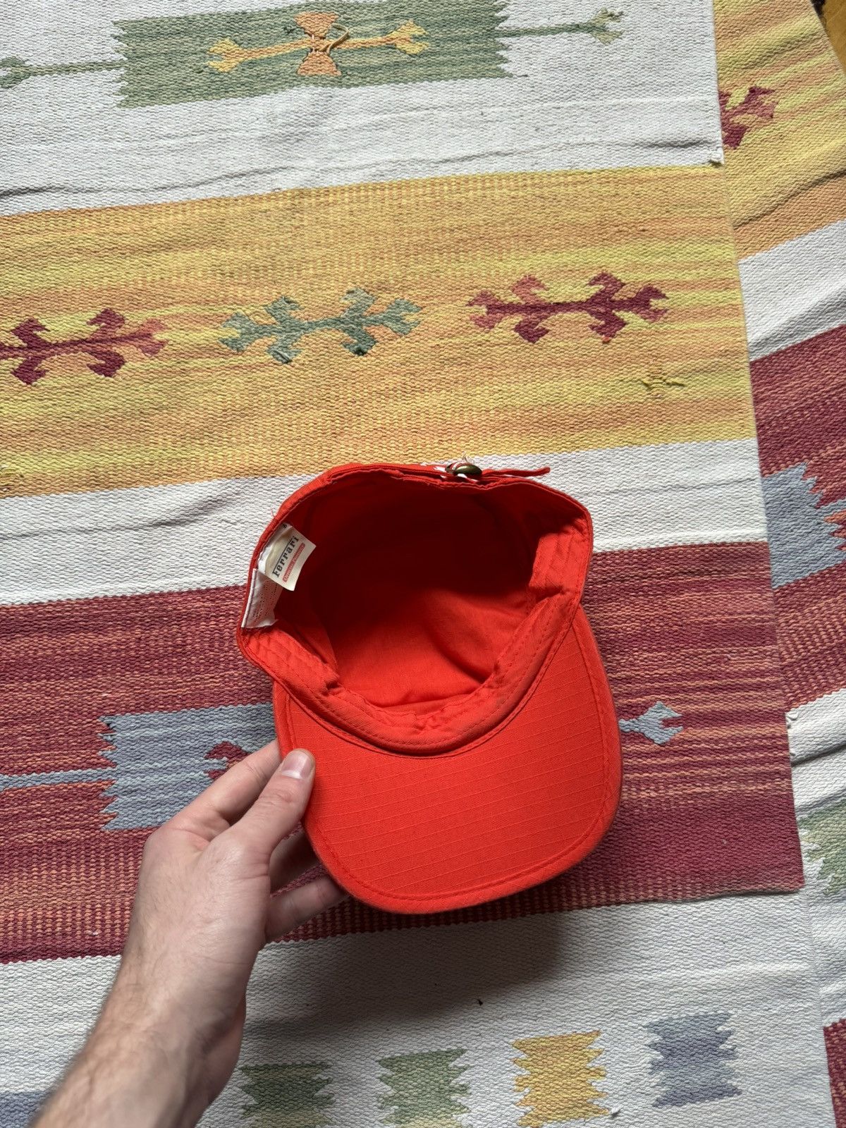 Vintage Vintage 90-00’s Ferrari Formula 1 Red Racing Hat Size ONE SIZE - 7 Thumbnail