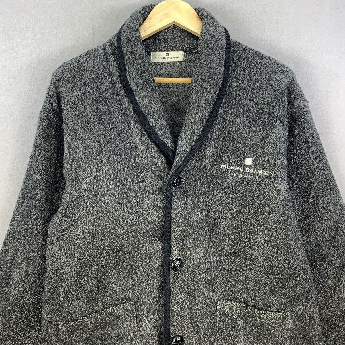Pierre Balmain Vintage Pierre Balmain Paris Shawl Collar Jacket Size US L / EU 52-54 / 3 - 3 Thumbnail
