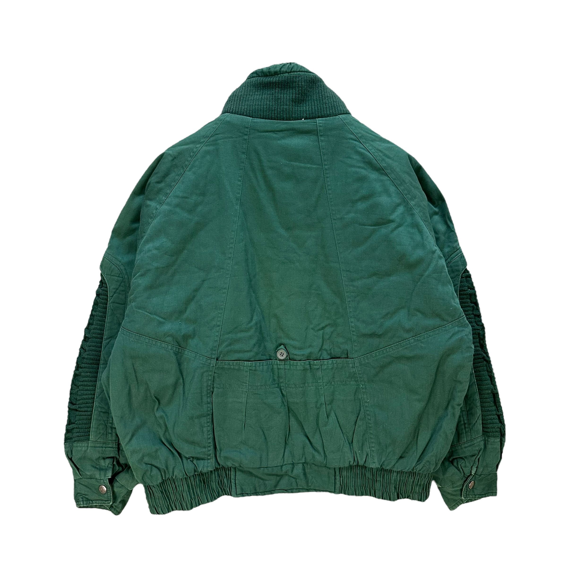 Vintage 90's CLUB MIX Green Parachute Bomber Jacket #A76-1842 Size US M / EU 48-50 / 2 - 11 Thumbnail