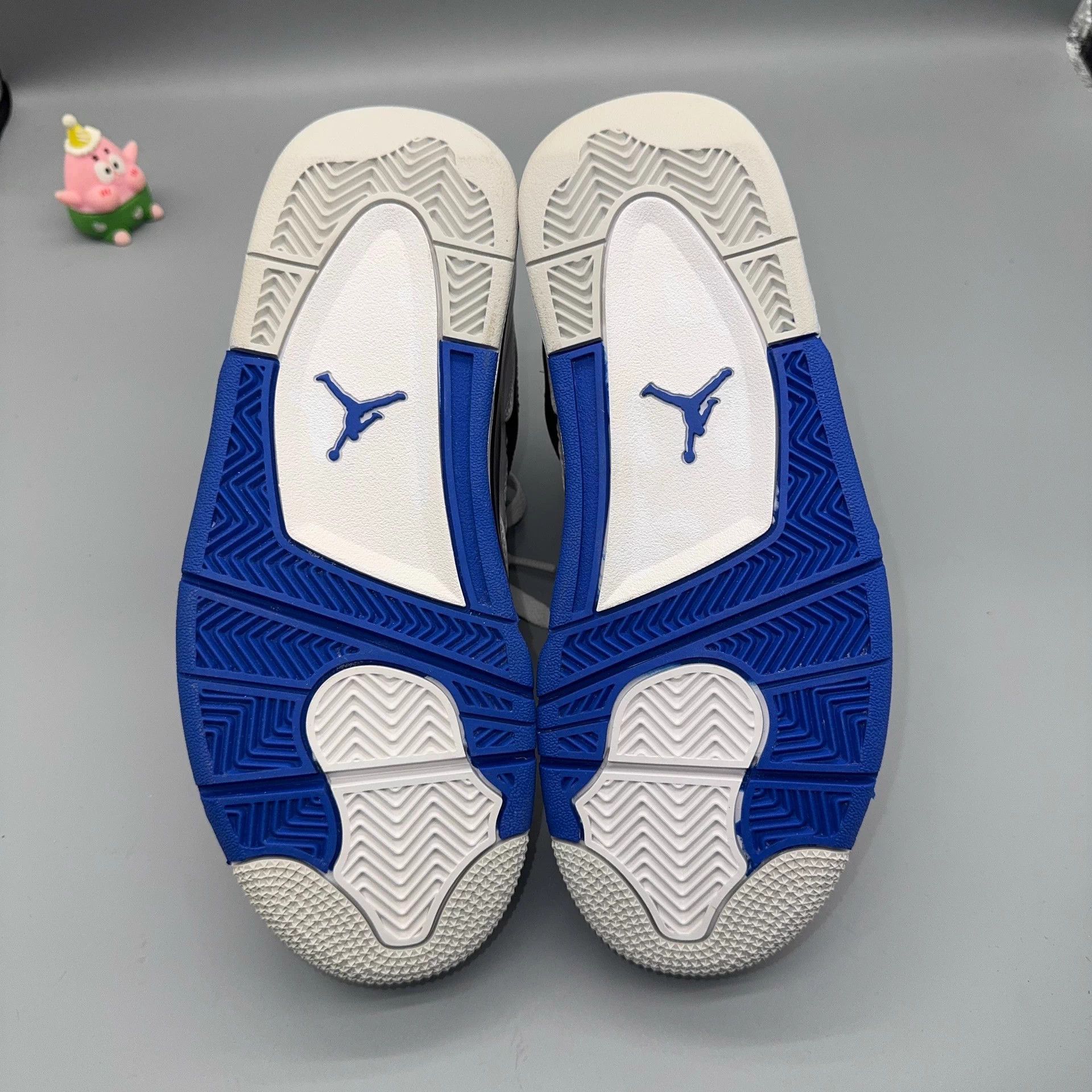 Other Jordan AJ4 Blue White Women's 37.5 Size US 6.5 / IT 36.5 - 4 Thumbnail
