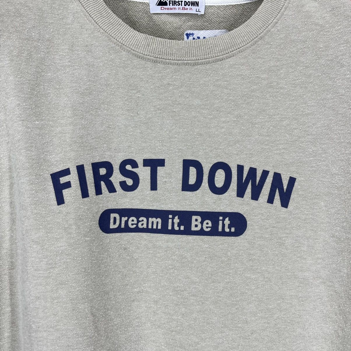 Other FIRST DOWN Crew Neck Sweatshirt #1984/13 Size US L / EU 52-54 / 3 - 2 Thumbnail