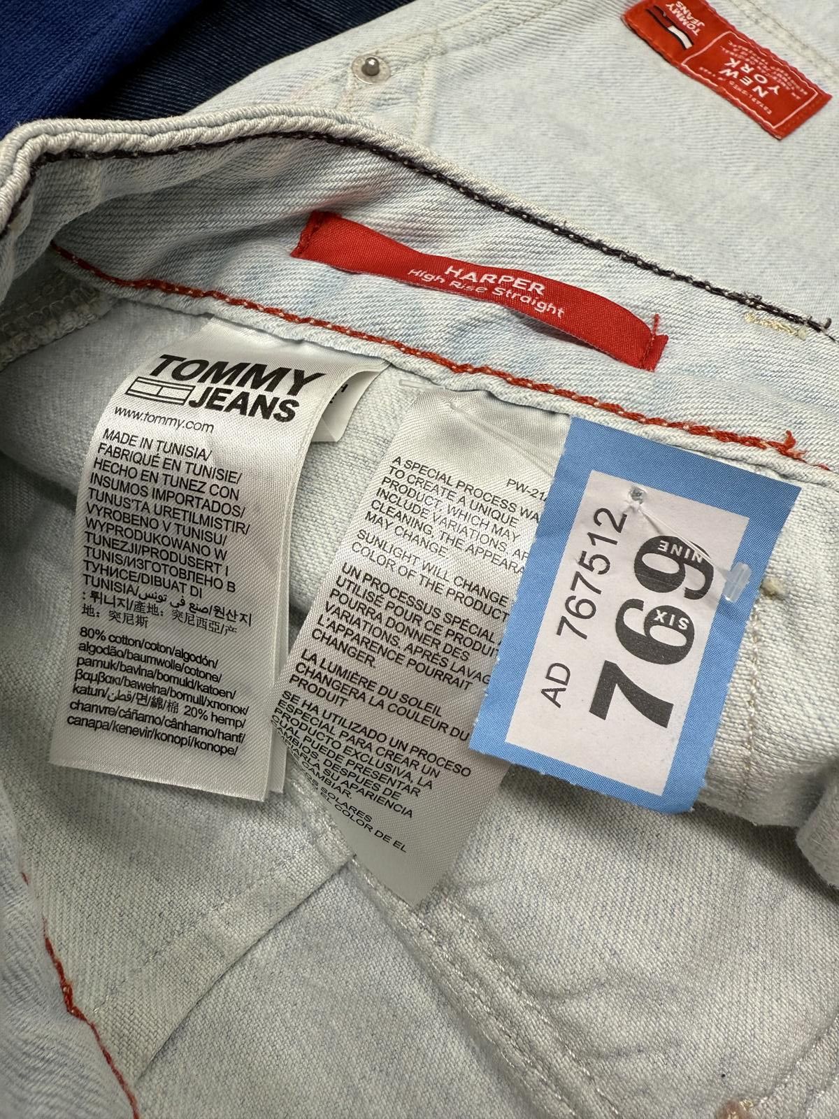 Tommy Jeans Tommy Jeans Light Wash Carpenter Pants Size US 30 / EU 46 - 5 Thumbnail