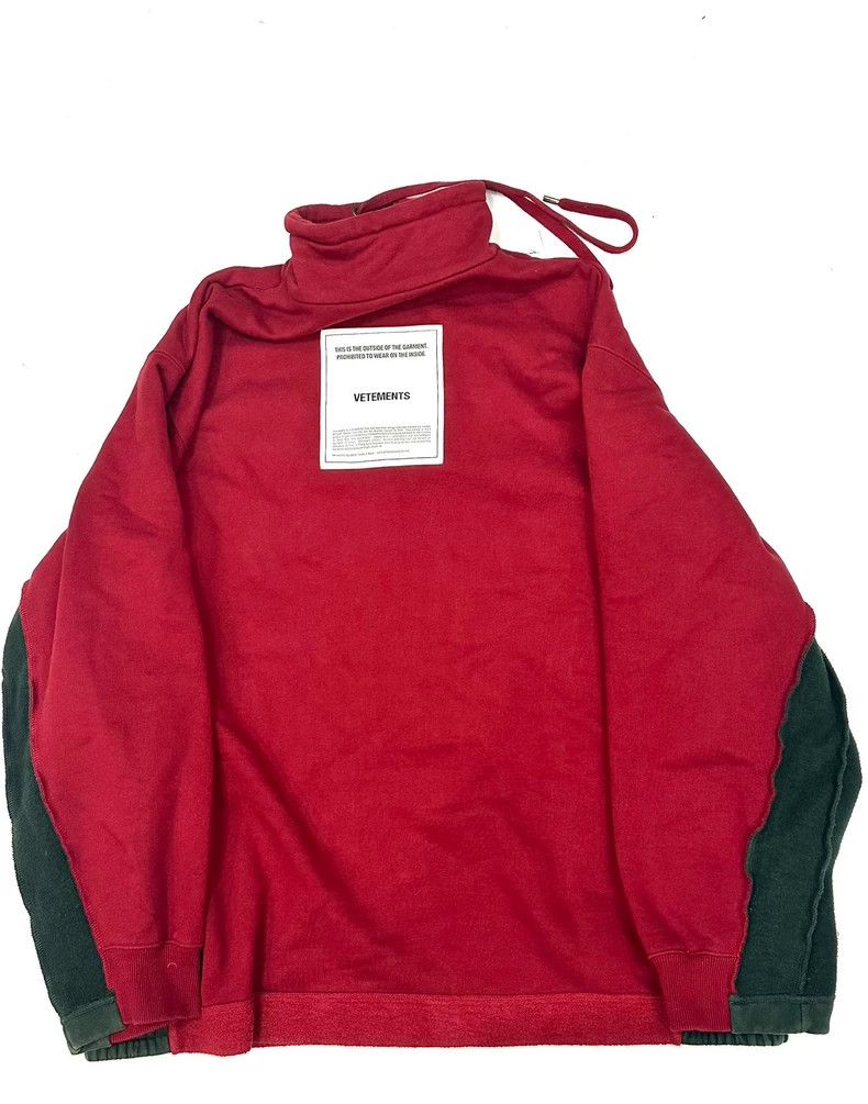 Vetements Vetements Patch half zipper sweatshirt 2506-Nextarrow Size US M / EU 48-50 / 2 - 4 Thumbnail