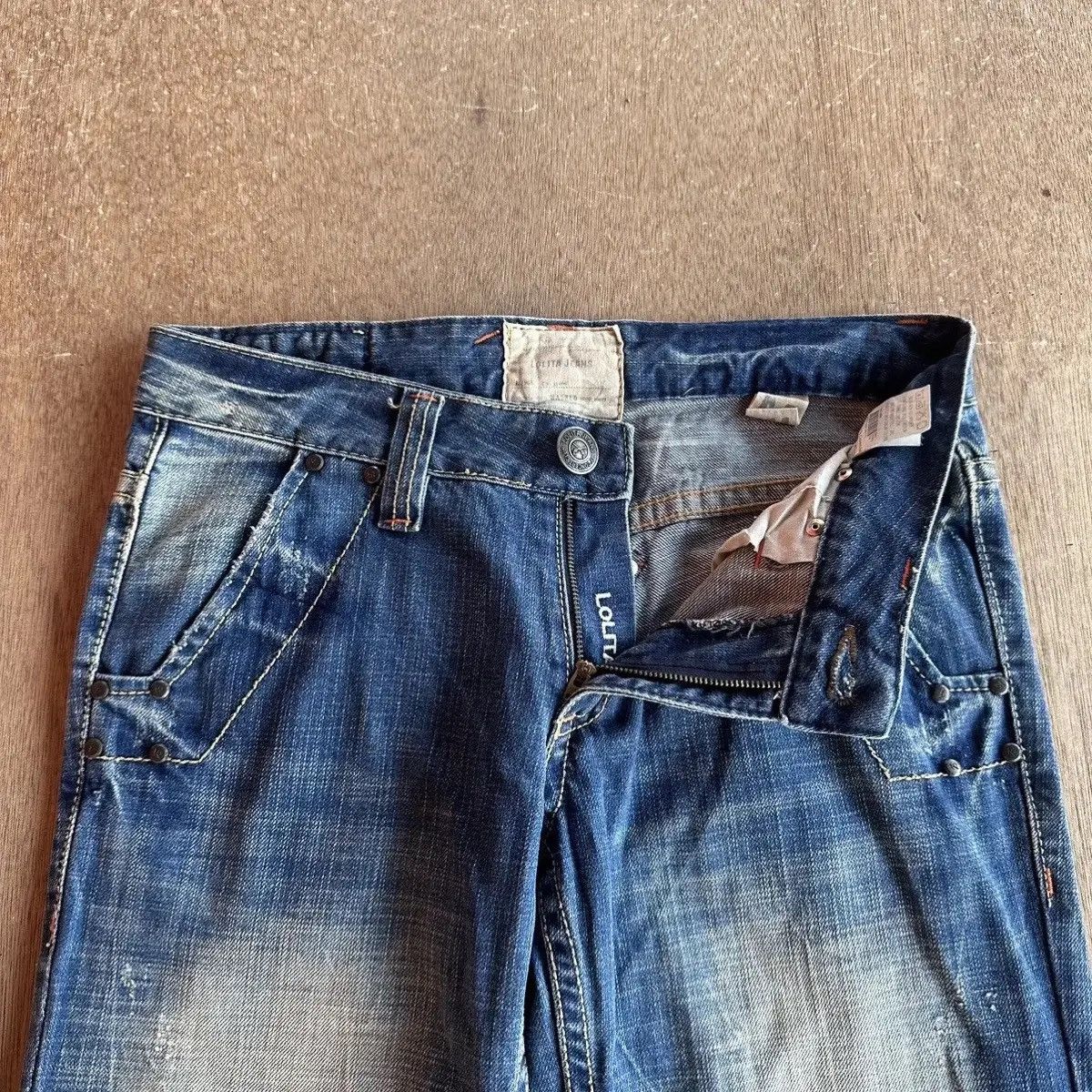 Jean LOLITA JEANS JAPAN WIDE LEG MUDWASH BAGGY DENIM PANTS SIZE M Size US 31 - 9 Thumbnail