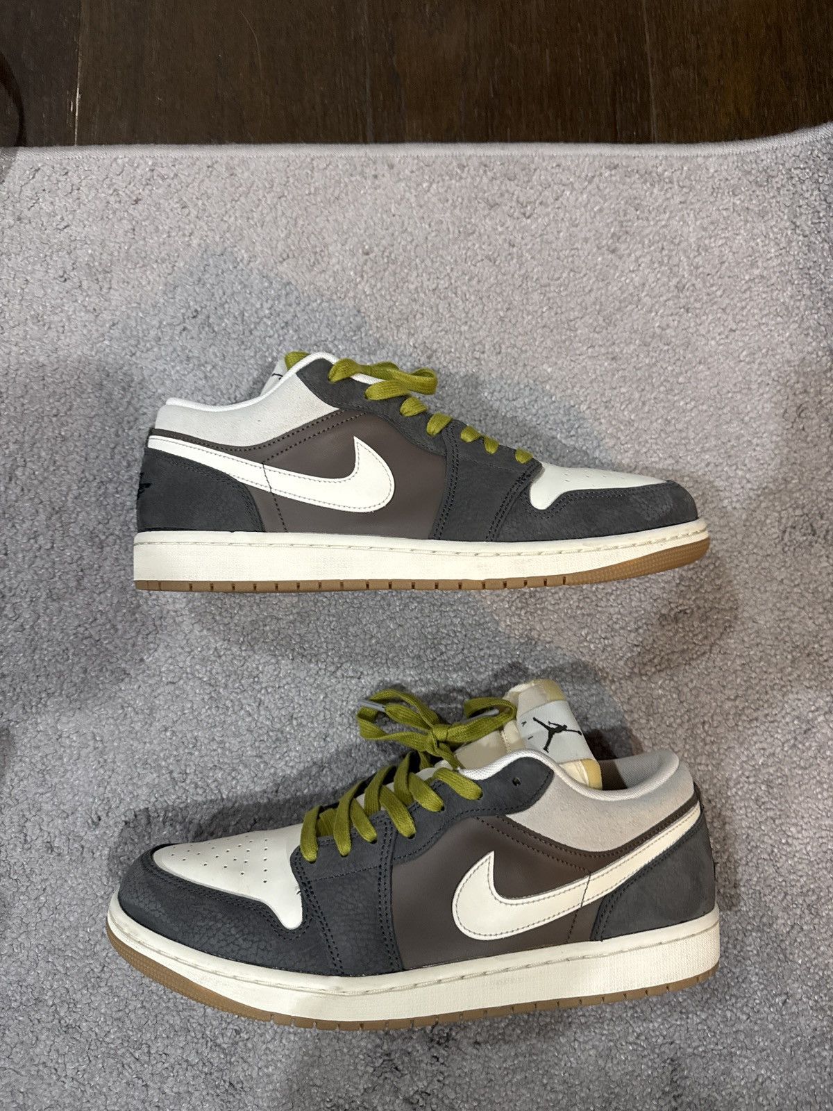Jordan Brand × Nike SNKRS Day Korea Magpie(2023) Jordan 1 Low Size US 11 / EU 44 - 1 Thumbnail