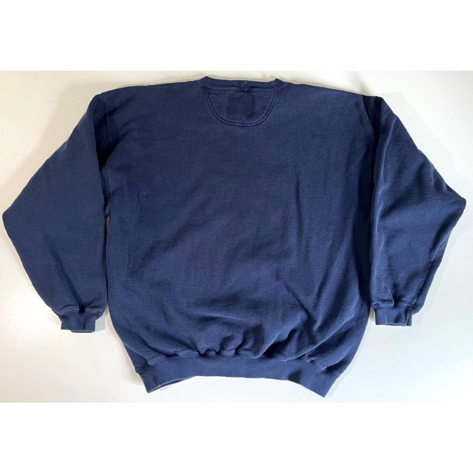 Levi's VINTAGE Levi's Sweatshirt Main Selling Point: Heavyweight Crewneck Navy 90s USA Made Size L Mens Size US L / EU 52-54 / 3 - 5 Thumbnail