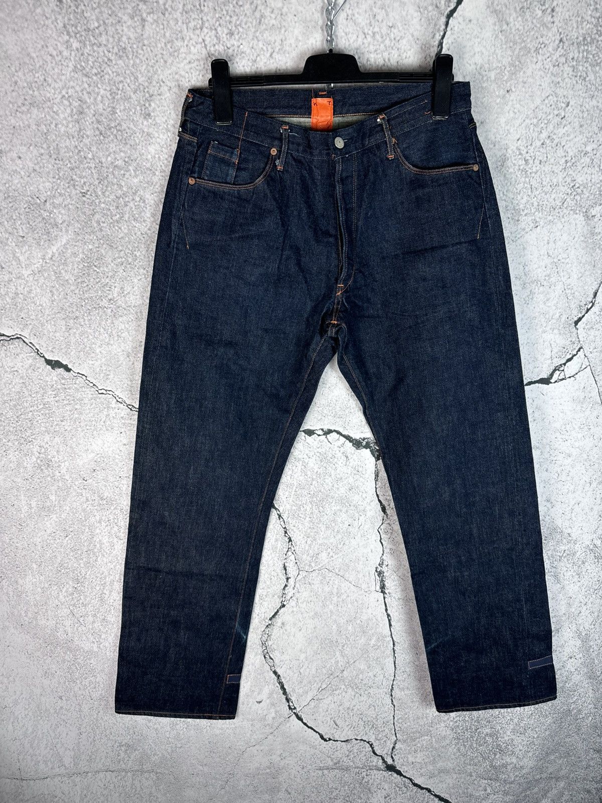 Hiroshi Kato Kato Pen Slim 32x34 Stretch Japanese Selvedge Jeans Size US 34 / EU 50 - 2 Thumbnail
