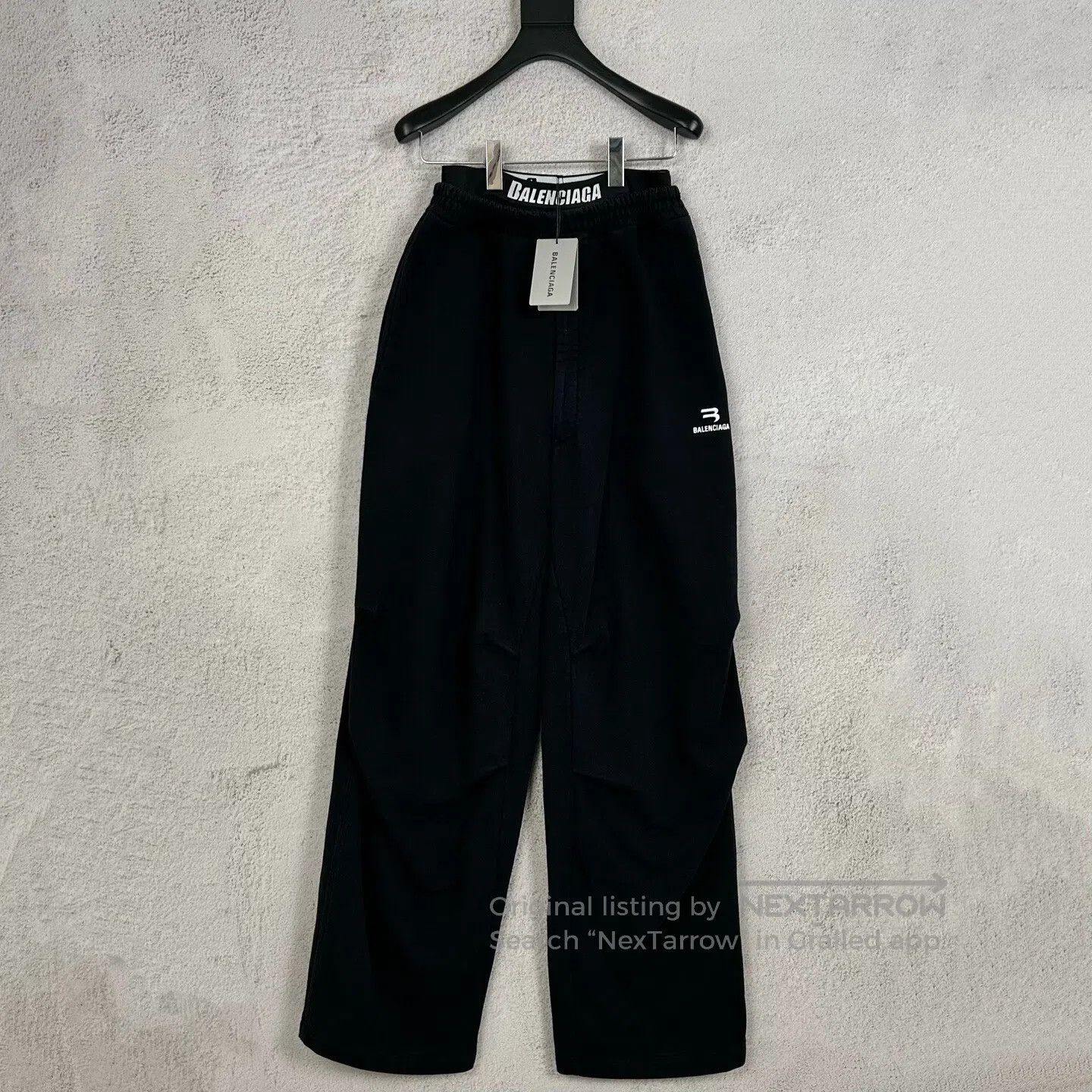Balenciaga Balenciaga Double Waisted Sport Loop pants | Grailed