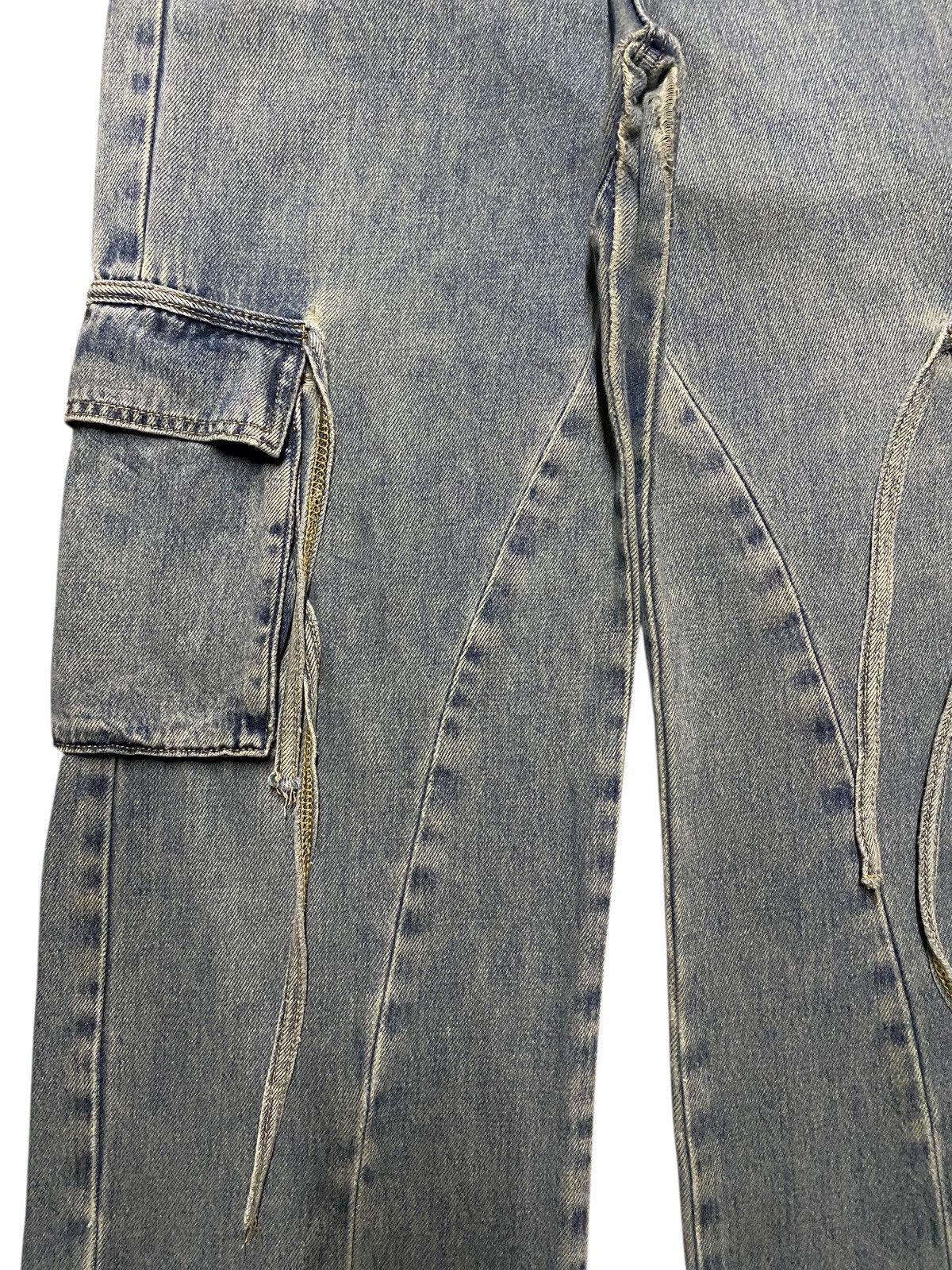 Vintage Vintage Japanese Brand FSY Super Baggy Lace Up Carpenter Size US 29 - 7 Thumbnail