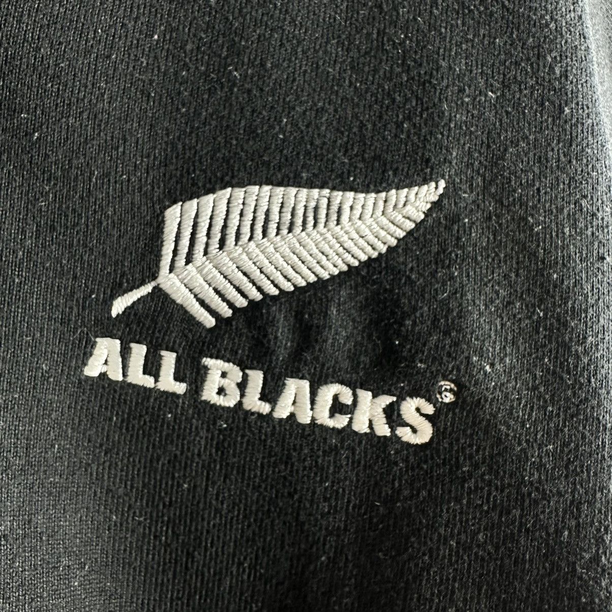 Adidas 2000s Adidas All Blacks Rugby Jersey Vintage rare Y2K Size US S / EU 44-46 / 1 - 3 Thumbnail