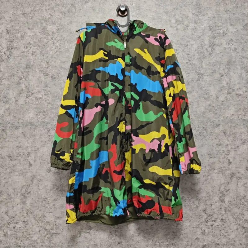 Valentino Valentino Colorful Nylon Women's Jacket 0089 Size L / US 10 / IT 46 - 1 Thumbnail