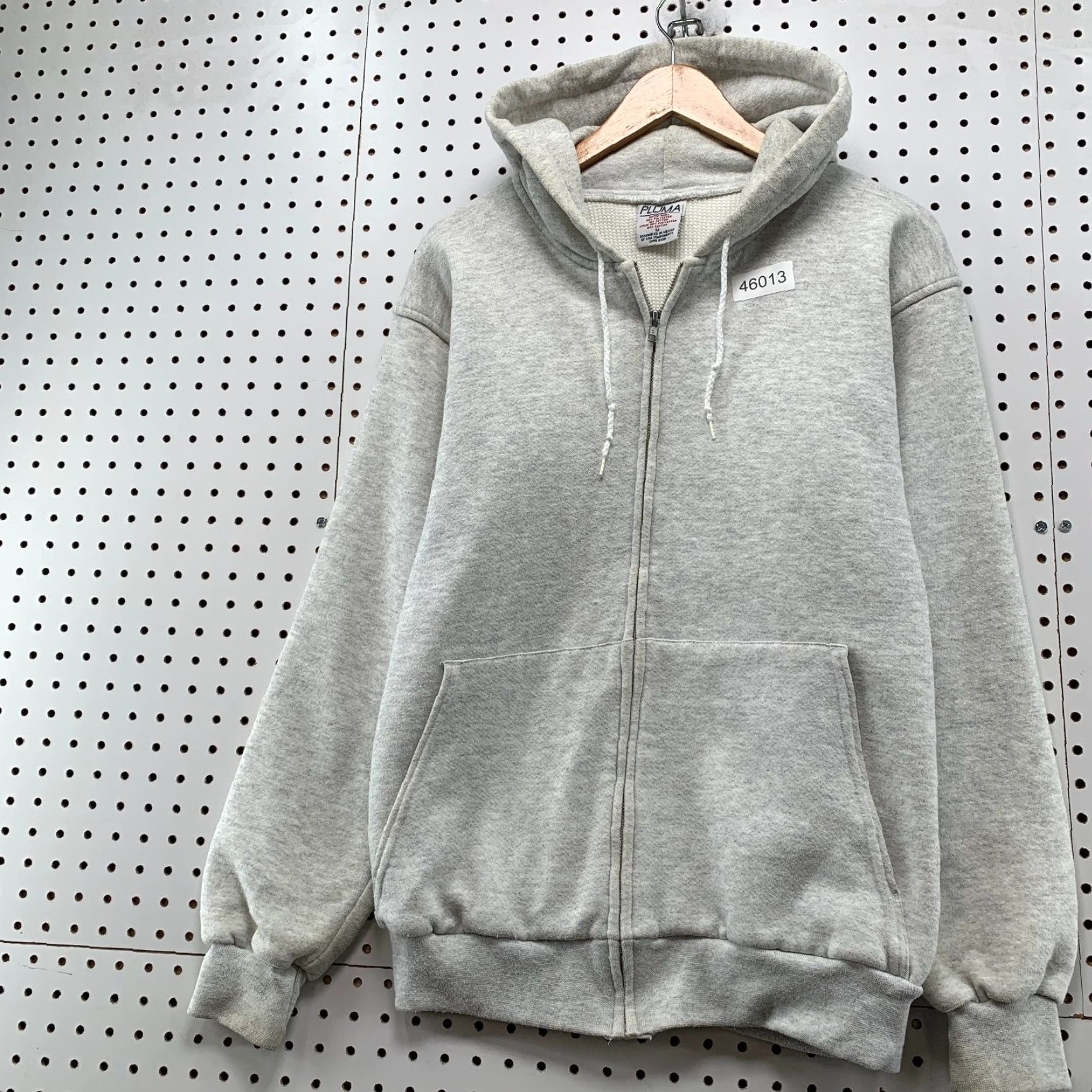 Vintage VINTAGE Pluma Hoodie Sweatshirt Mens M Gray Thermal Lined Heavyweight USA Hoodie Mens M Gray Thermal Lined Heavyweight USA Size US M / EU 48-50 / 2 - 3 Thumbnail