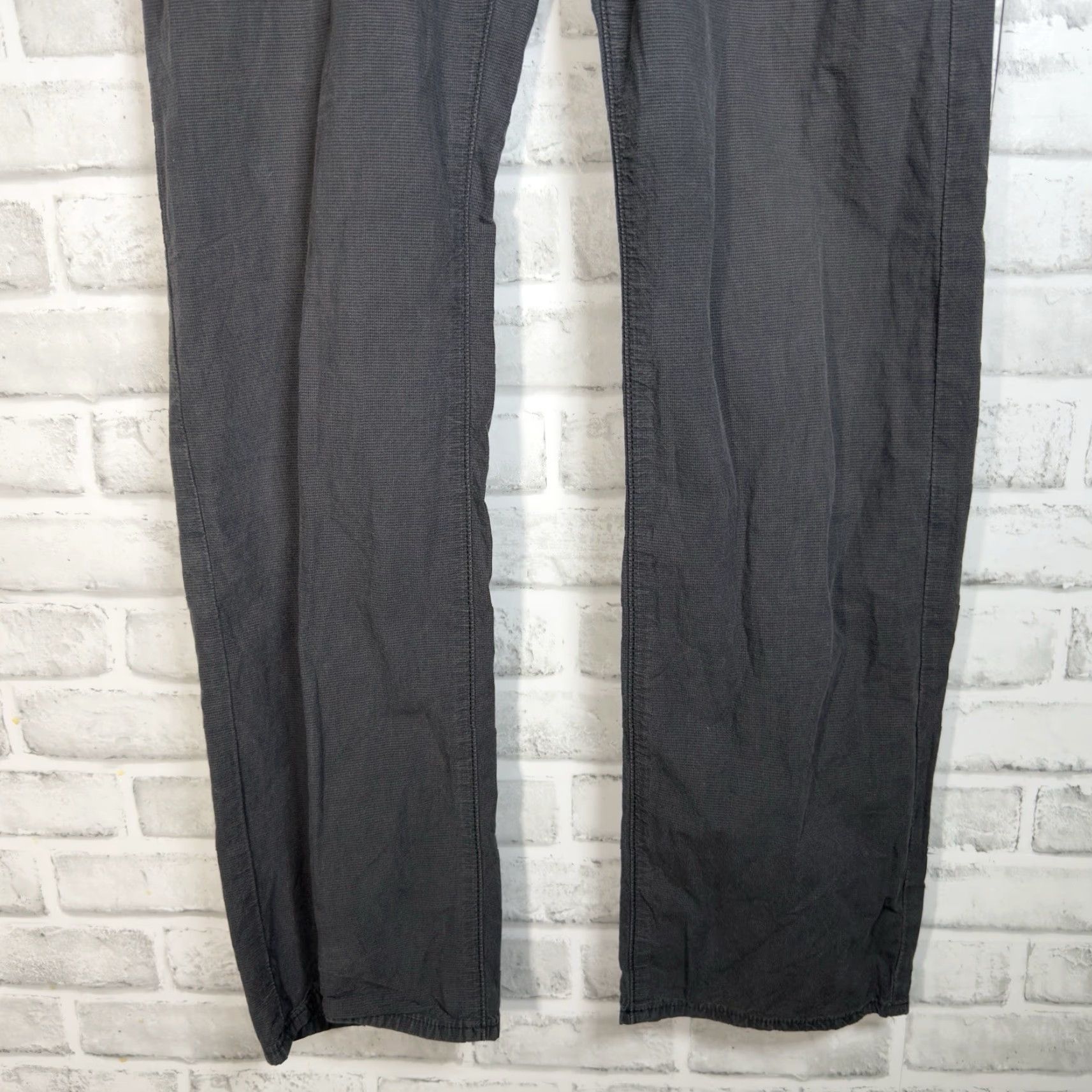 Vintage VINTAGE Hugo Boss Mens Chino Pants Casual Straight Leg Size 32x30 Gray Size US 32 / EU 48 - 3 Thumbnail