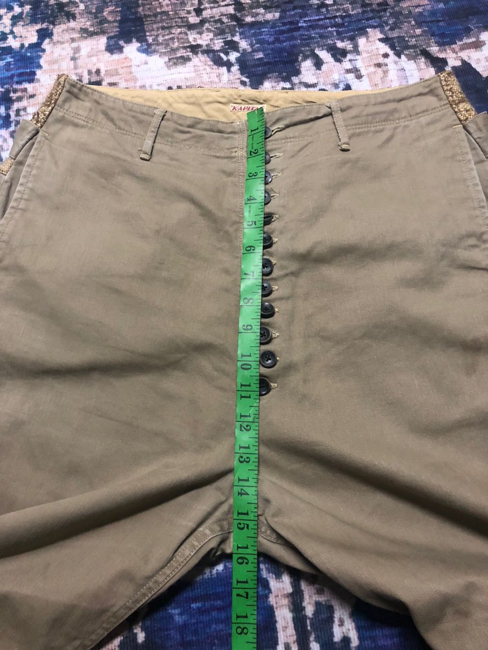 Kapital Kapital Clown Linen Waist Cotton Pants Camel Distressed Size US 32 / EU 48 - 21 Thumbnail