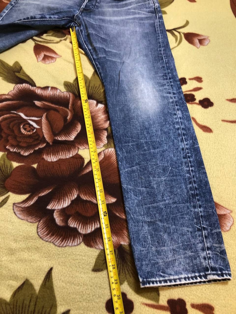G-Star G-STAR RAW 3301 Slim Pants Jeans Distressed Faded Size US 32 / EU 48 - 15 Thumbnail