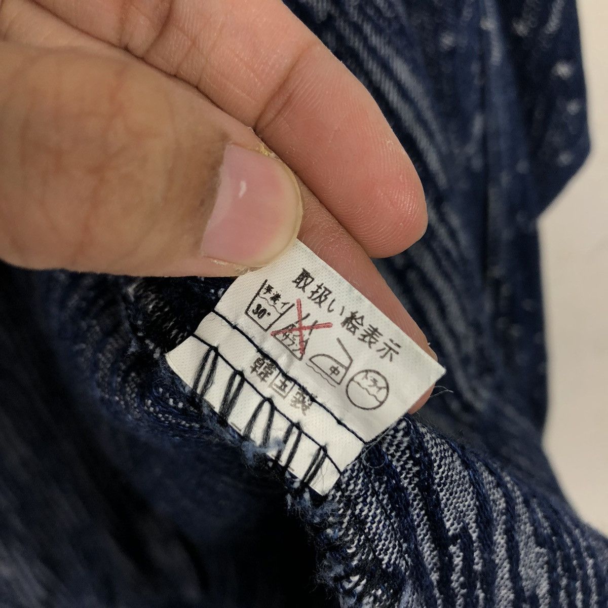 Japanese Brand 📌Vintage Indigo Denim Jacket Unbranded Japan Issey Miyake Size US M / EU 48-50 / 2 - 19 Thumbnail