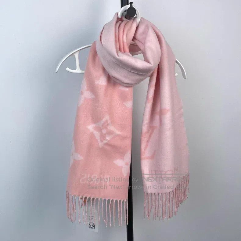 Louis Vuitton Louis Vuitton Cashmere scarf Size ONE SIZE - 2 Thumbnail