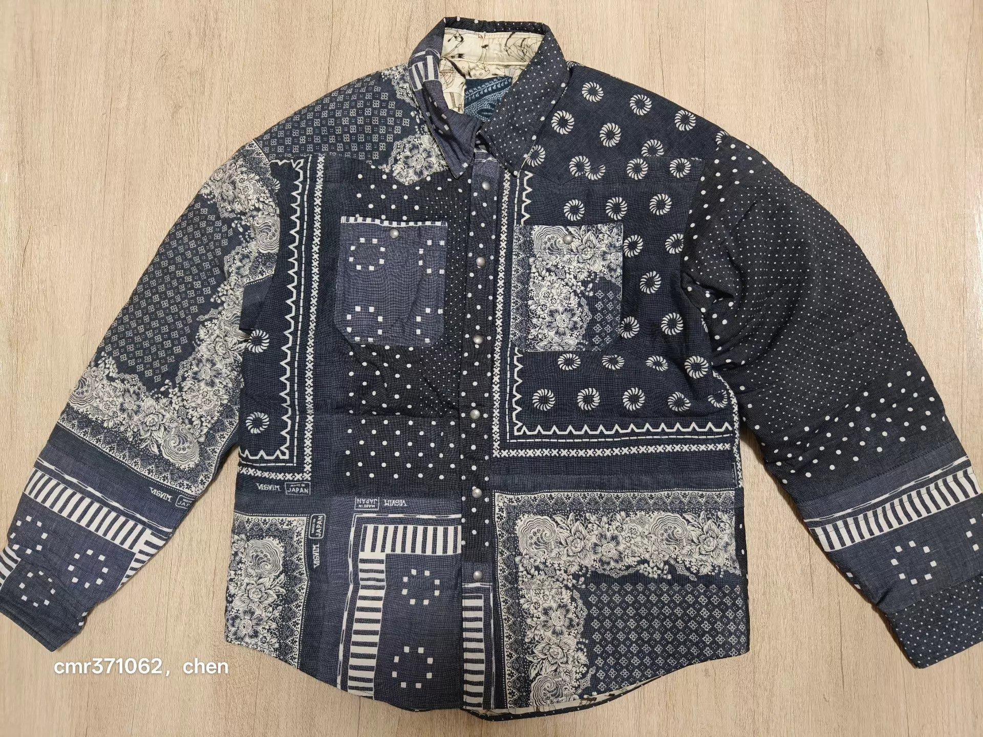 Visvim visvim 23 ICT Bandana Kerchief Down JKT Black 1 Size US S / EU 44-46 / 1 - 1 Thumbnail