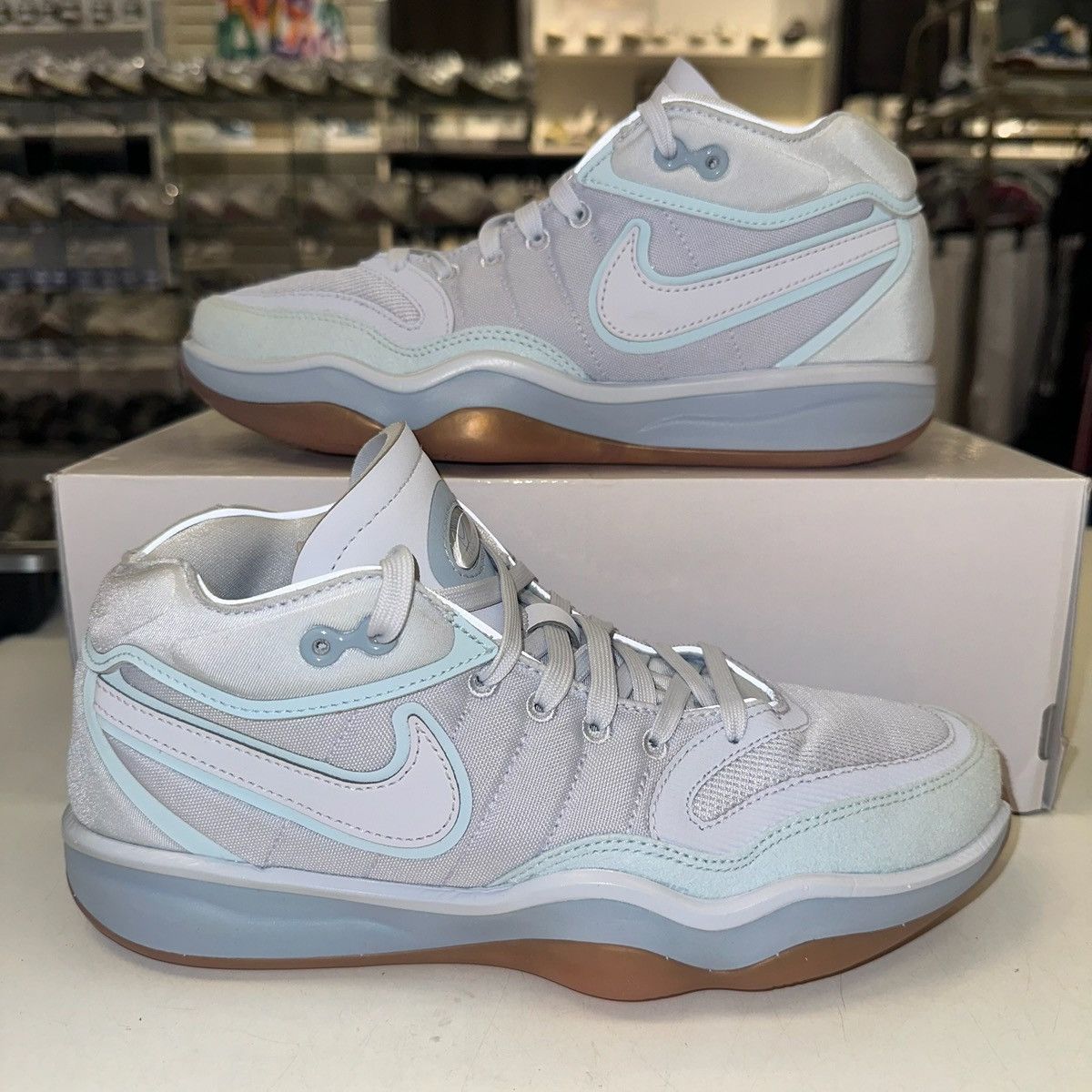 Nike Size 9W (10.5M) - Nike G.T. Hustle 2 Glacier Blue HF1570-001 Size US 9 / IT 39 - 1 Thumbnail