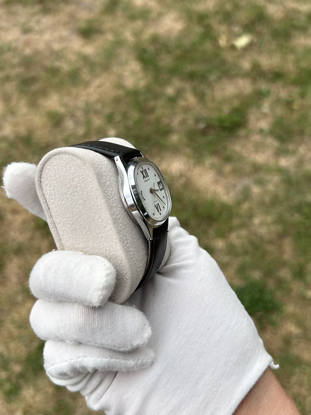 Vintage Vintage Watch Poljot Small USSR Soviet Mechanical 1980s Size ONE SIZE - 6 Thumbnail