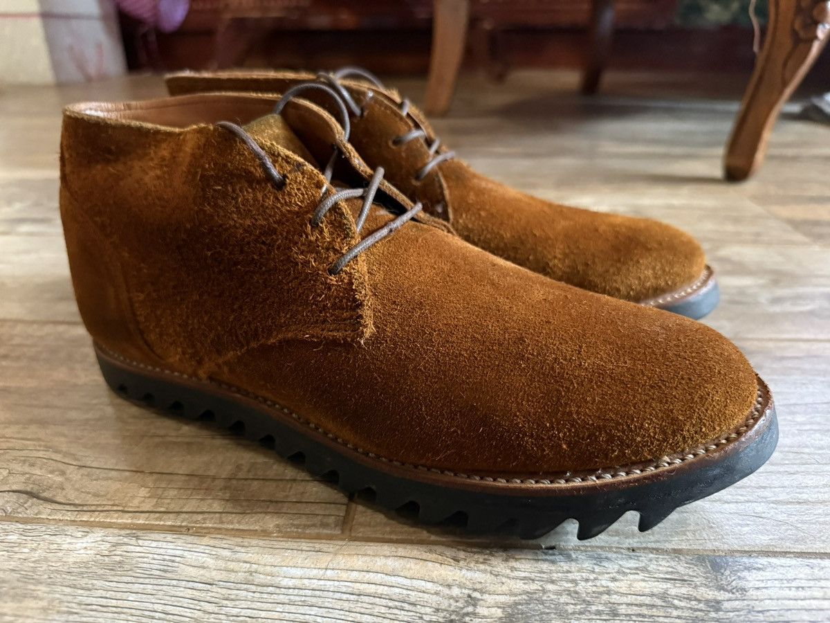 Steven Alan Steven Alan 8.5 M US Brown Suede Leather Chukka Boots Vibram Size US 8.5 / EU 41-42 - 12 Thumbnail