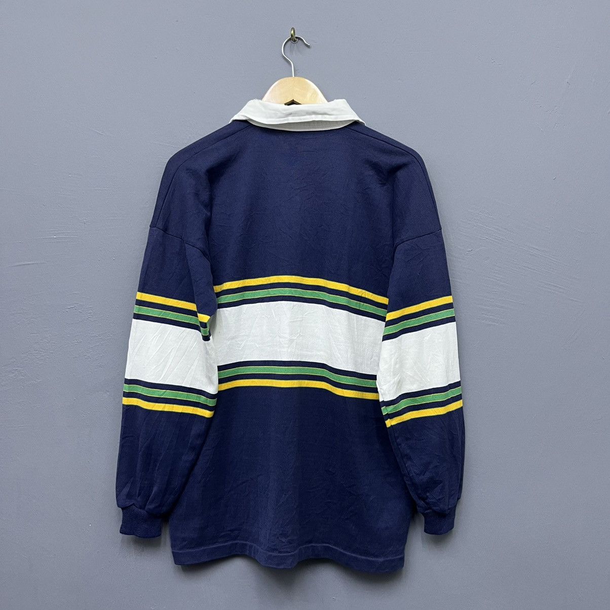Canterbury of New Zealand Vintage 90s Australia Striped Rugby Jersey Size US L / EU 52-54 / 3 - 2 Thumbnail