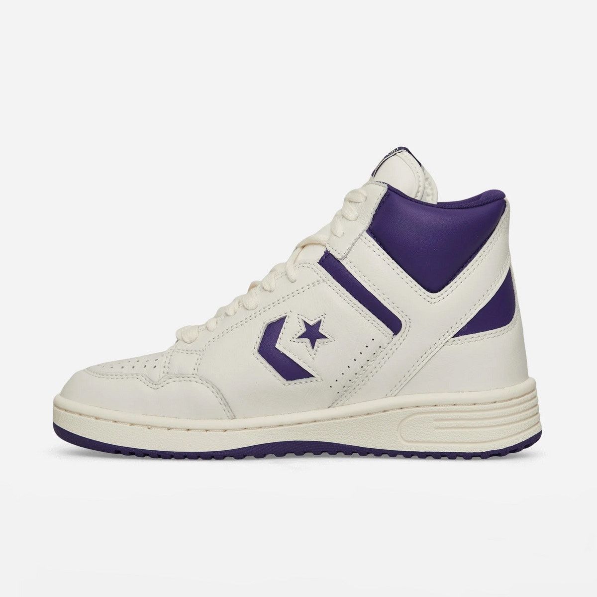 Converse CONVERSE WEAPON MEN'S 12 MID LEATHER MAGIC JOHNSON LA LAKERS Size US 12 / EU 45 - 3 Thumbnail