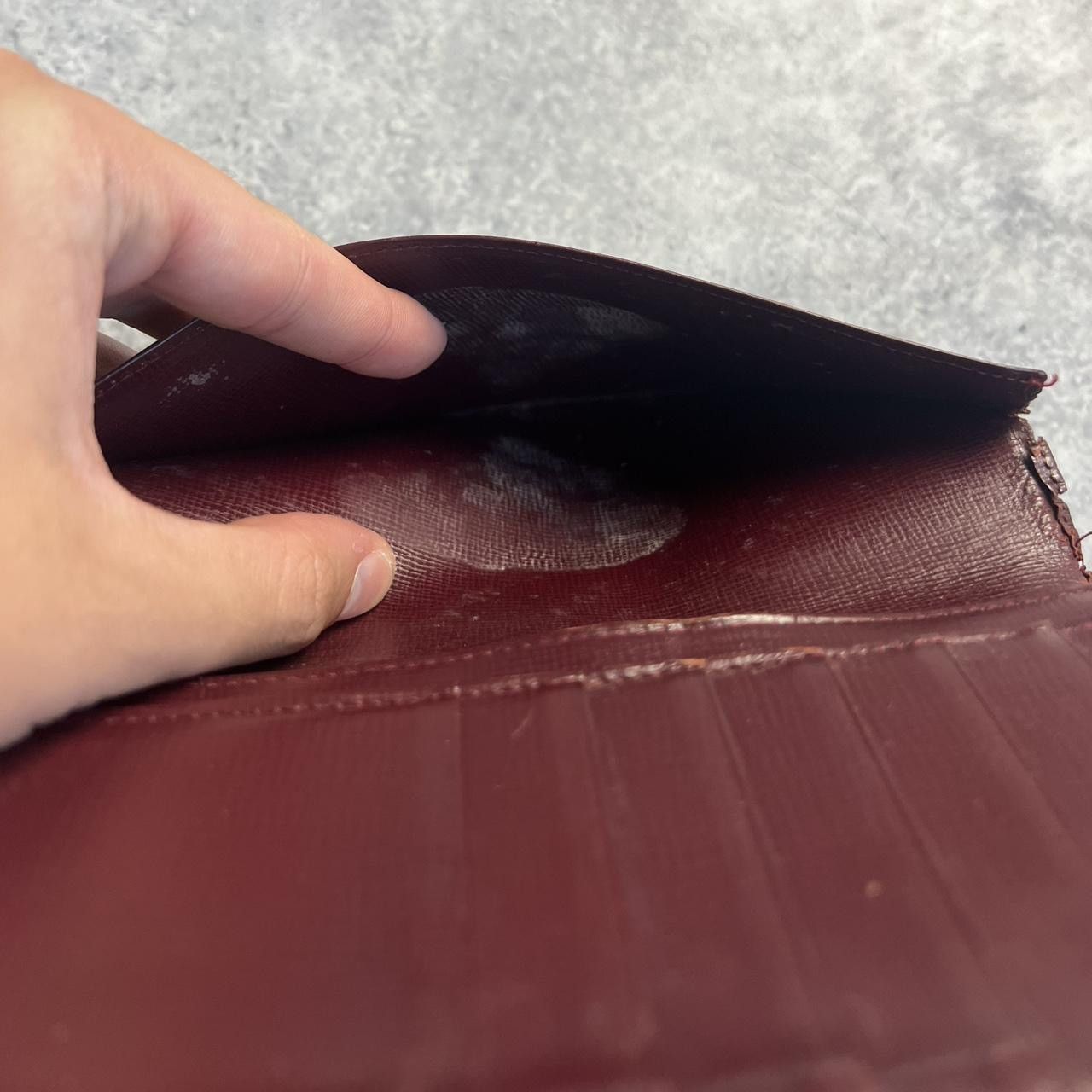 Cartier Cartier vintage wine red long wallet Size ONE SIZE - 4 Thumbnail