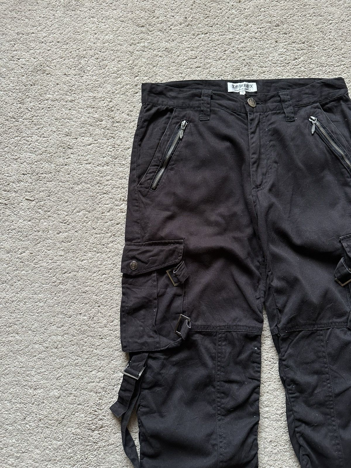 LOWBOX 2000s Lowbox Jorts Bondage Size US 30 / EU 46 - 4 Thumbnail