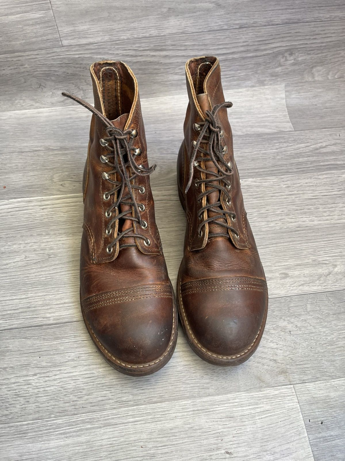 Red Wing Red wing iron ranger combat brown boots style 8085 Size US 10 / EU 43 - 11 Thumbnail