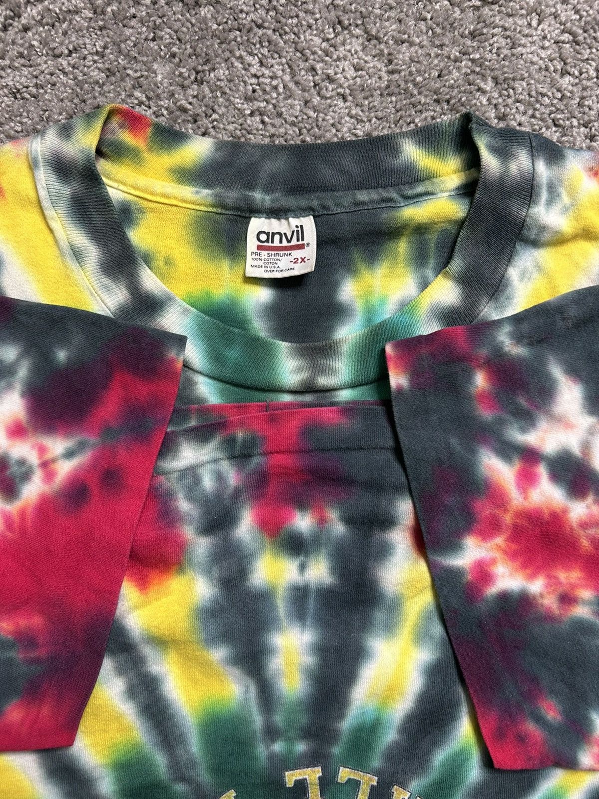 Vintage Vintage 90s Grateful Dead Lithuania Tee Sports USA Anvil Size US XXL / EU 58 / 5 - 5 Thumbnail