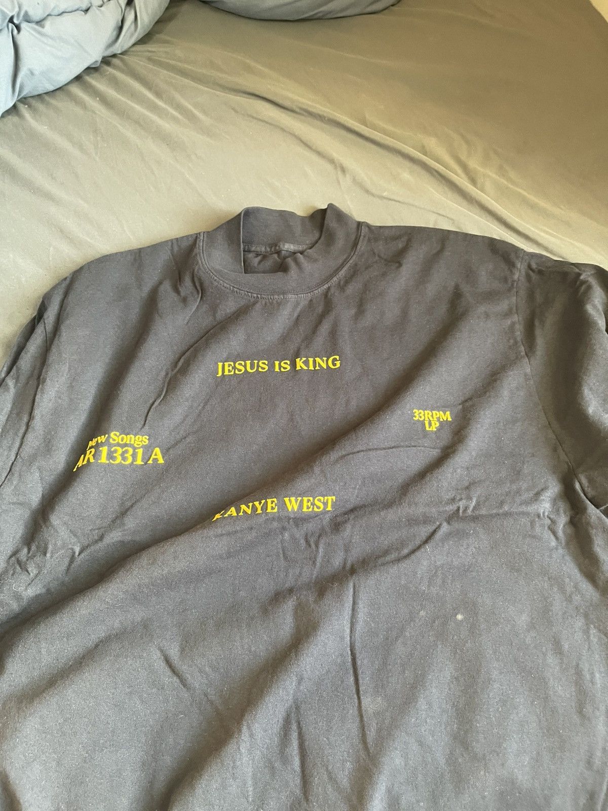 Kanye West × Yeezy Kanye West Jesus Is King Vinyl T-Shirt II Size US L / EU 52-54 / 3 - 7 Thumbnail