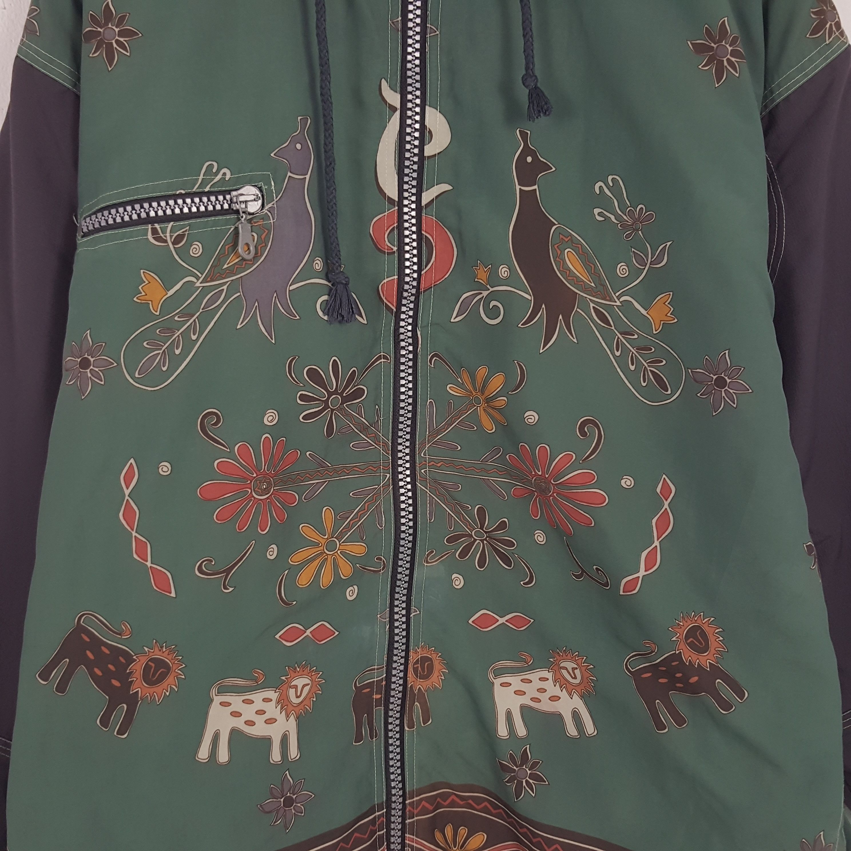 Designer × Vintage Vintage Active Swiss Design Zipper Jacket Size US XL / EU 56 / 4 - 2 Thumbnail