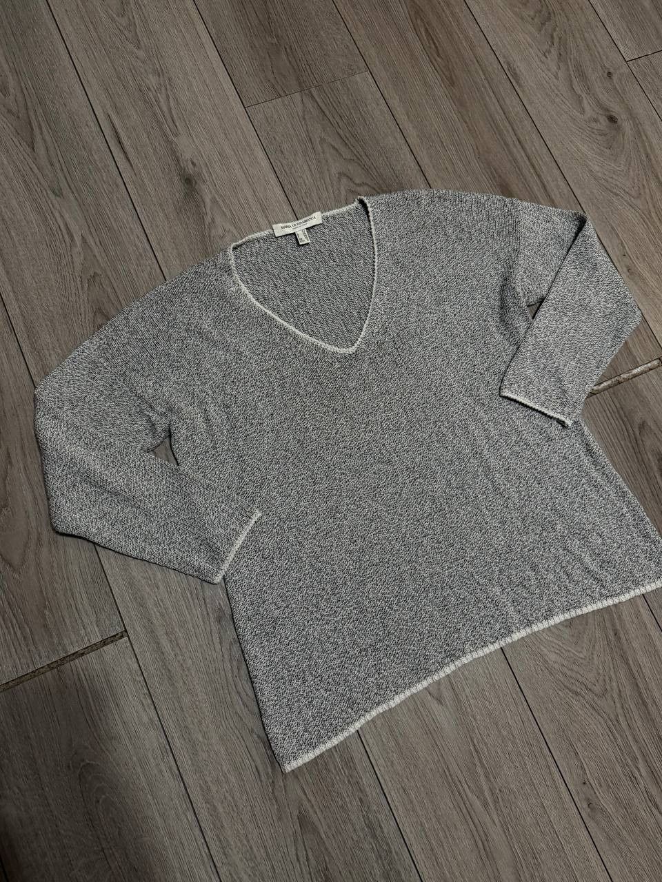 Other maria di ripabianca sweater womens US 8 / GB 10 gray Size M / US 6-8 / IT 42-44 - 2 Thumbnail