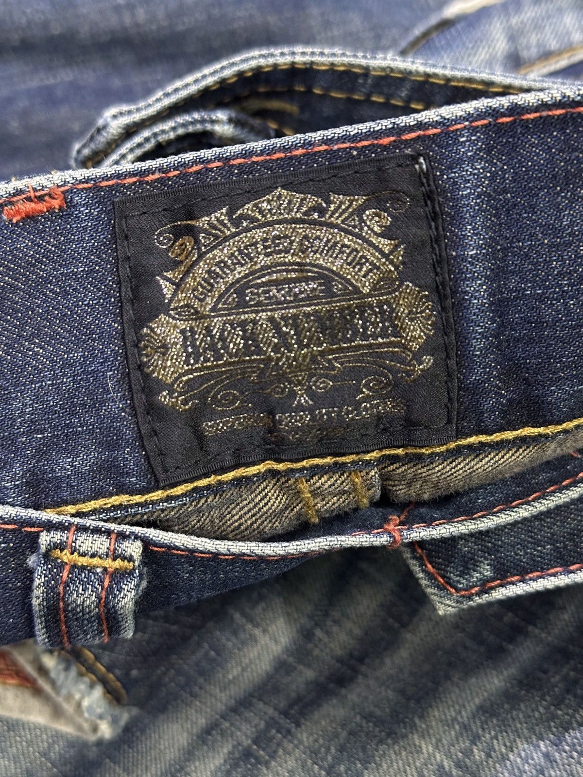 Kapital 💥Japanese Brand💥 Back Number Denime Buckle Back 💥 Size US 30 / EU 46 - 10 Thumbnail