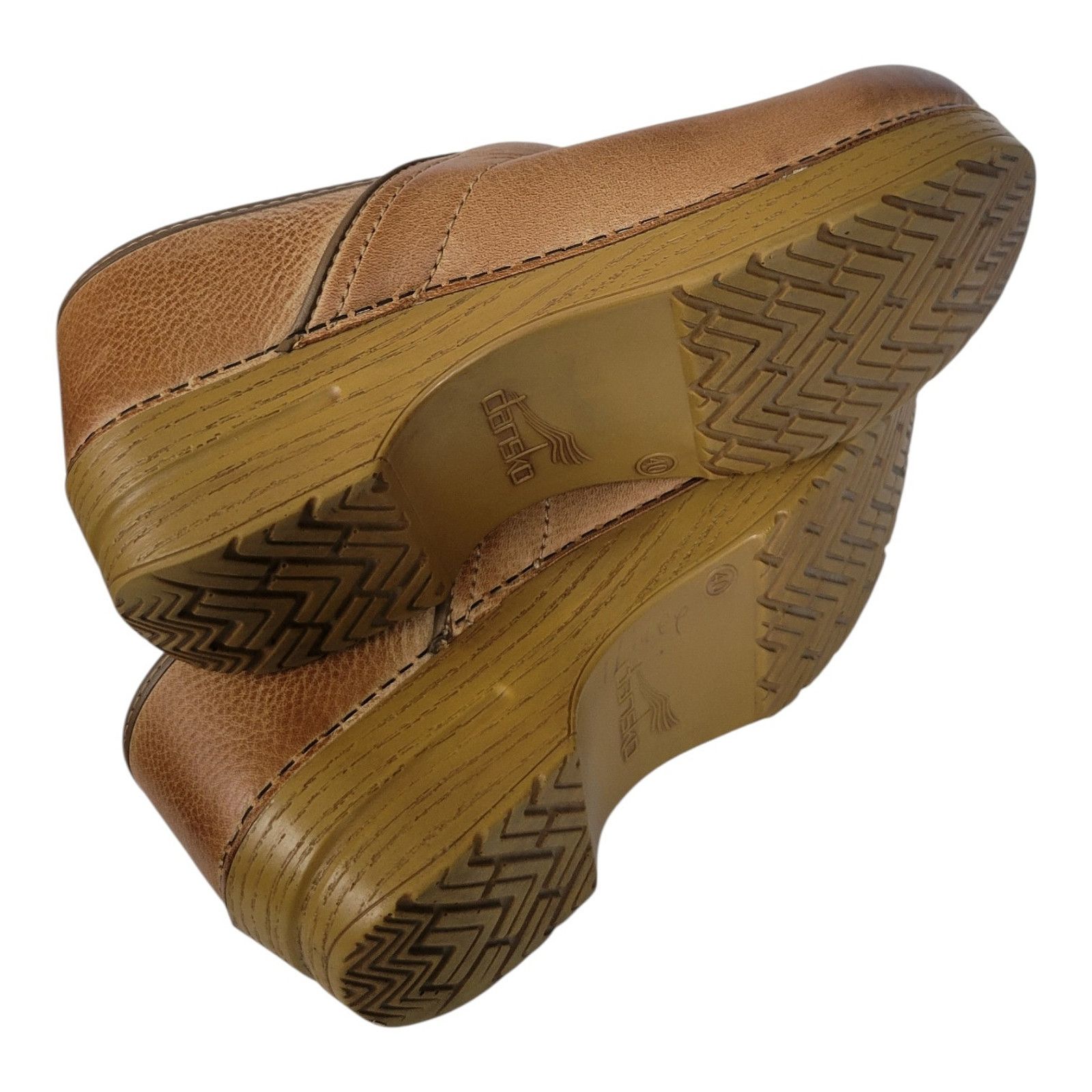Dansko Dansko Professional Honey Distressed Leather Slide Size 40W Size US 9.5 / IT 39.5 - 6 Thumbnail