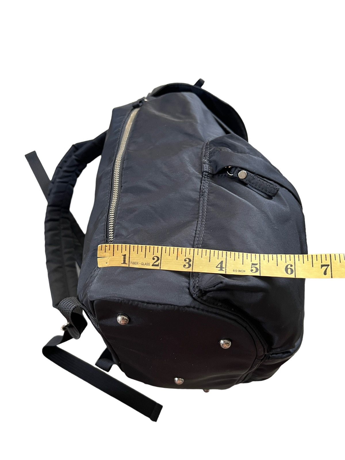 Jean Paul Gaultier 1990 Jean Paul Gaultier Embossed Logo Tanker Backpack Size ONE SIZE - 10 Thumbnail