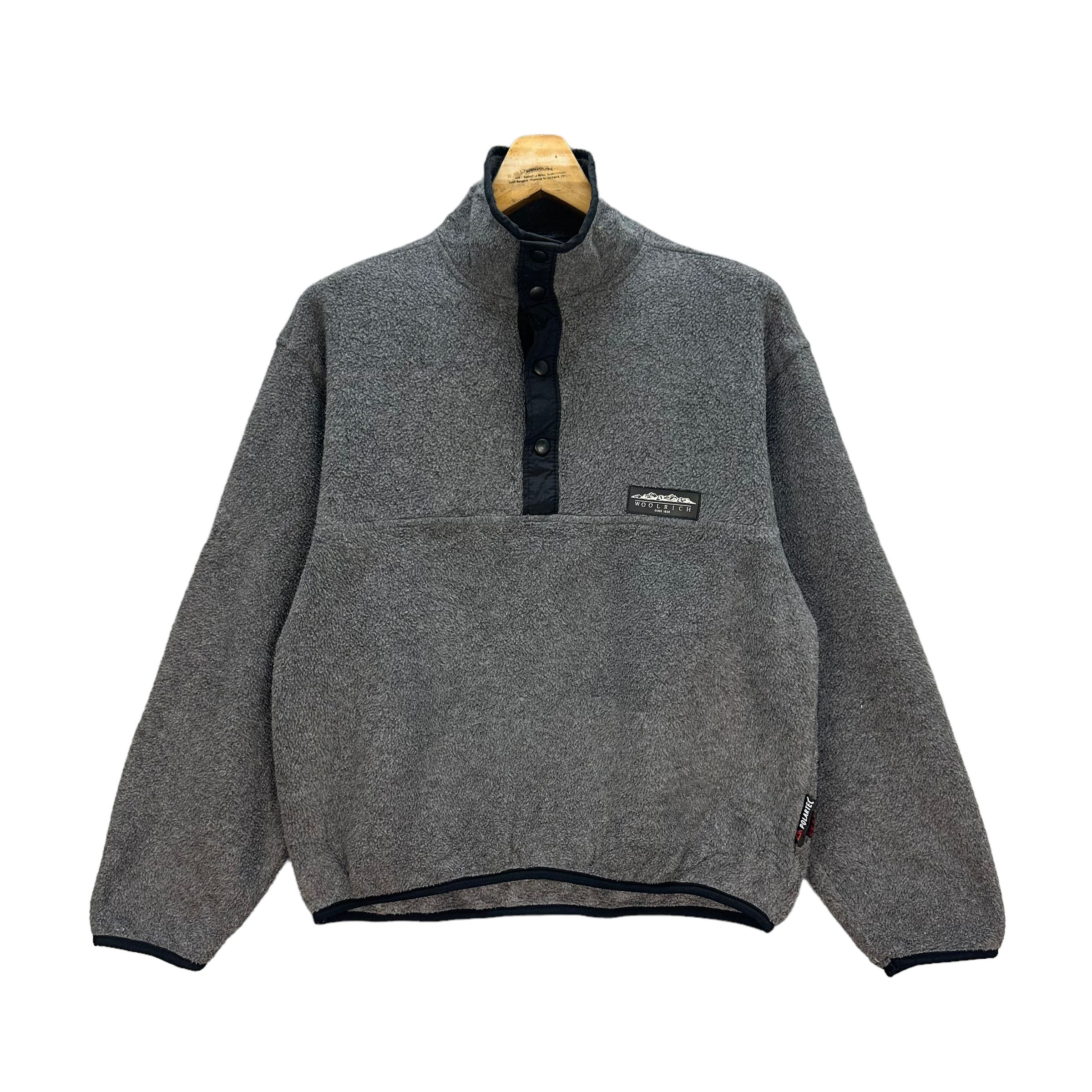 Vintage VINTAGE WOOLRICH SNAP BUTTON FLEECE #7851-184 Size US M / EU 48-50 / 2 - 1 Thumbnail